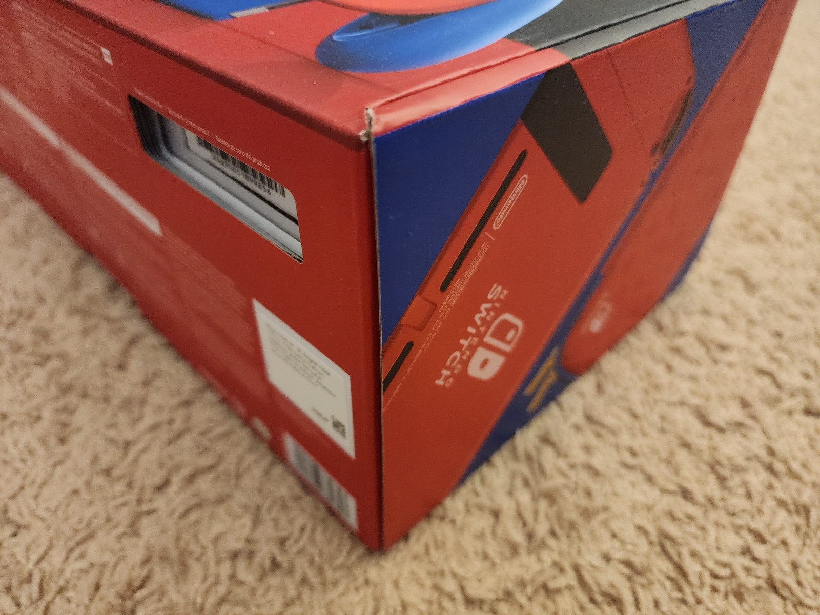 New Nintendo Switch Mario Red and Blue Edition – Fast Safe Ship!