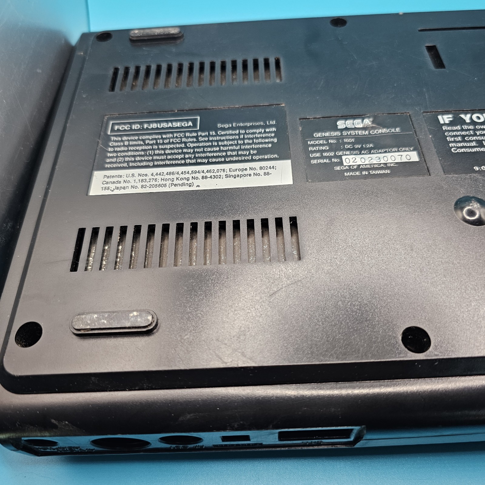 Sega Genesis 16-Bit Console- Controller – Trampoline Terror -Ms. Pacman – Tested