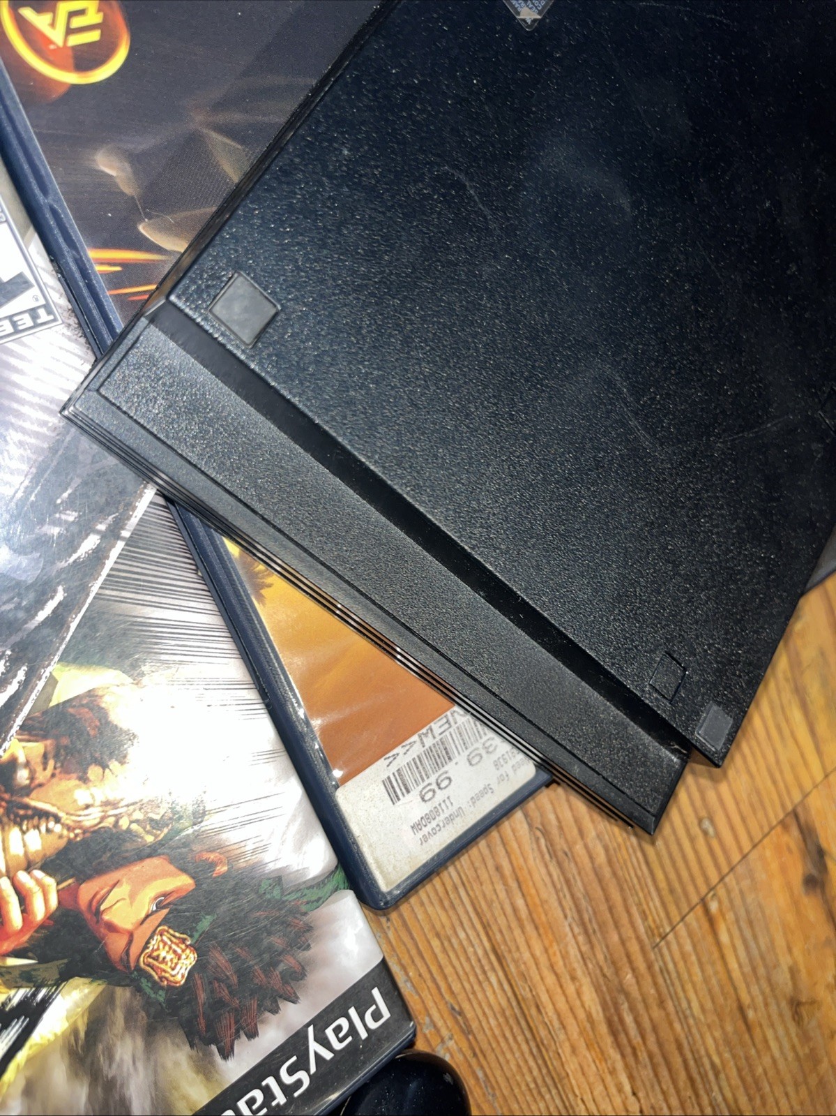 PlayStation 2 PS2 Slim SCPH-77001 TESTED w/ Controller & 12 Games