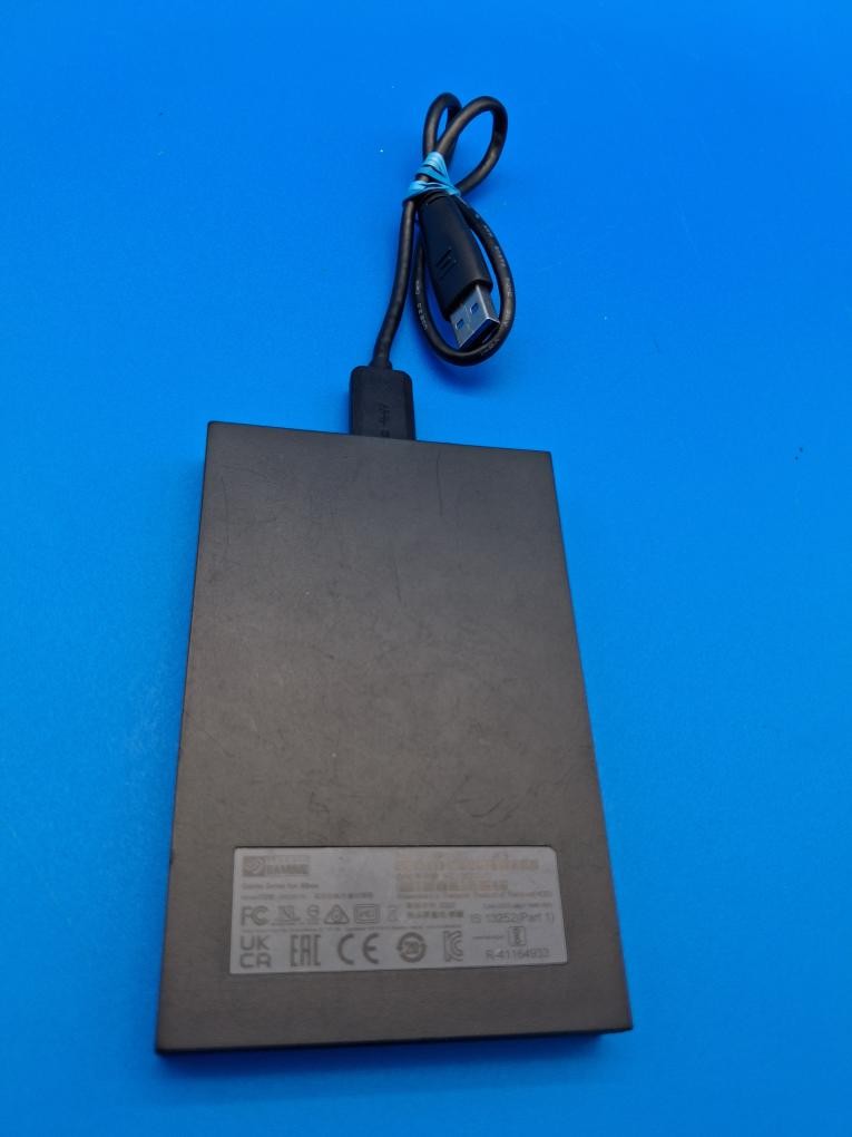 Seagate External Gaming Drive HDD 2TB (SRD0LF0 / 3F4AP2-501) w/ Cable