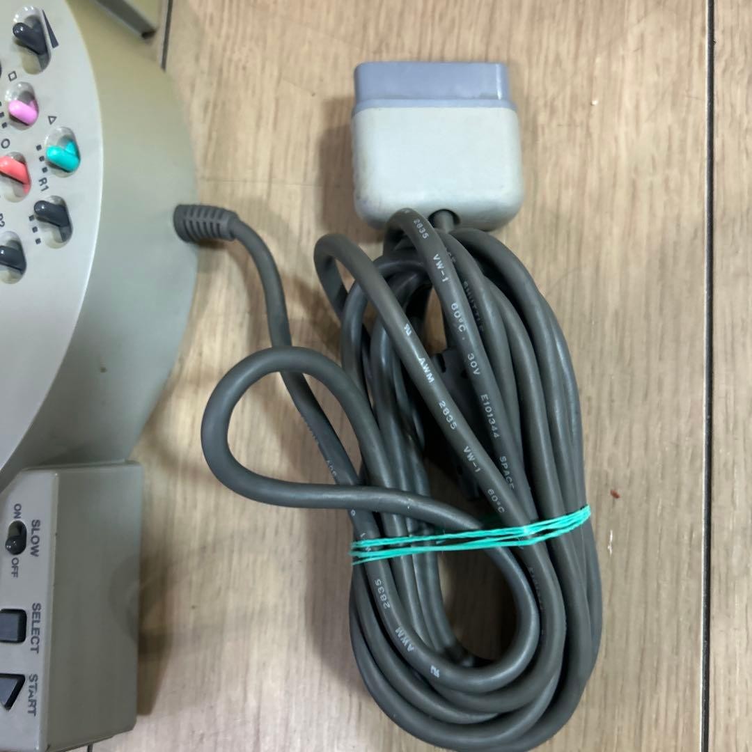 ASCII Fighter Stick V ASC-0501 J Arcade Joystick Controller Playstation PS1 2