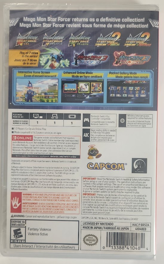 Mega Man Star Force: Legacy Collection Switch New Game Special (2026 Action)