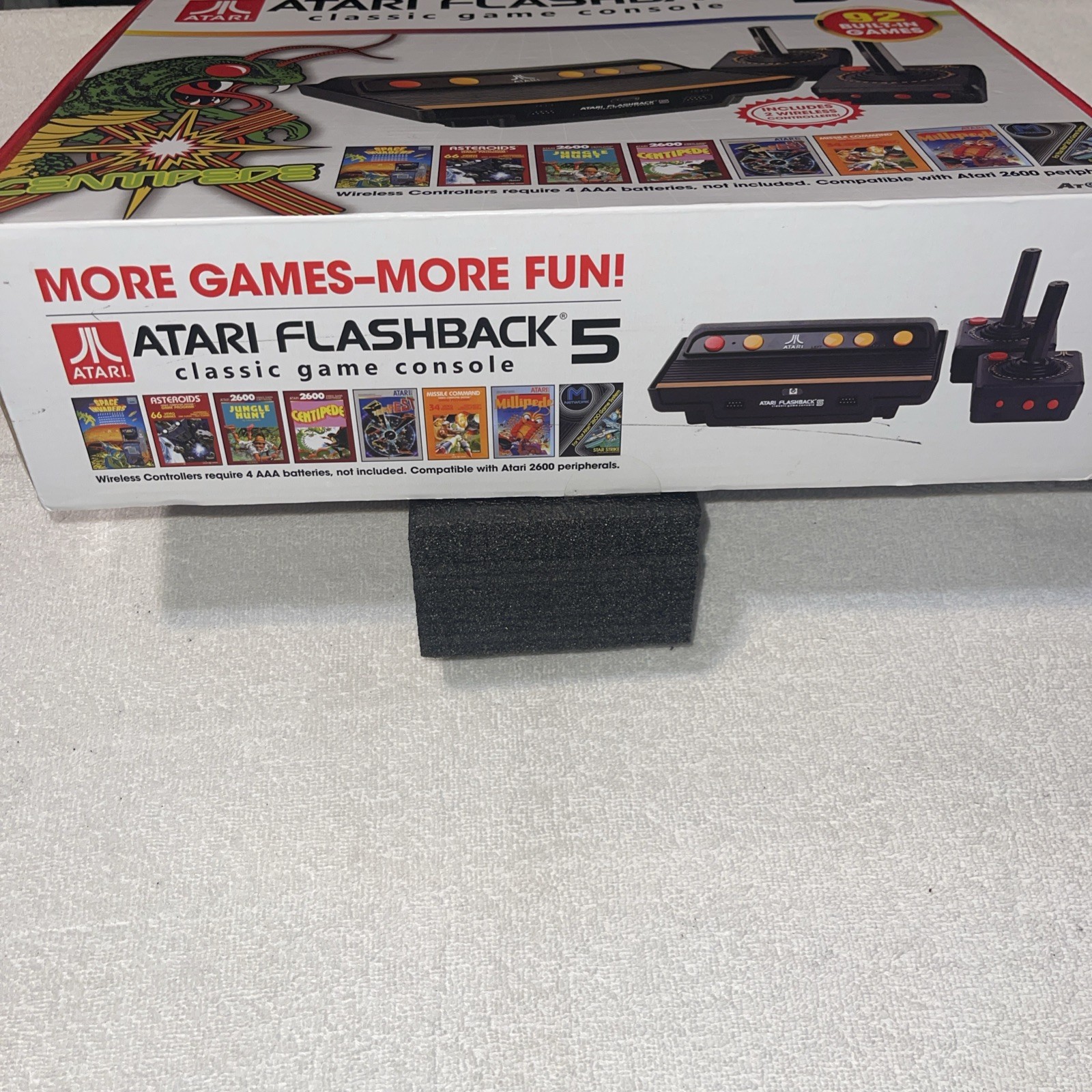 Atari Flashback 5 Classic Game Collector’s Edition Console CIB, Minimal Used.