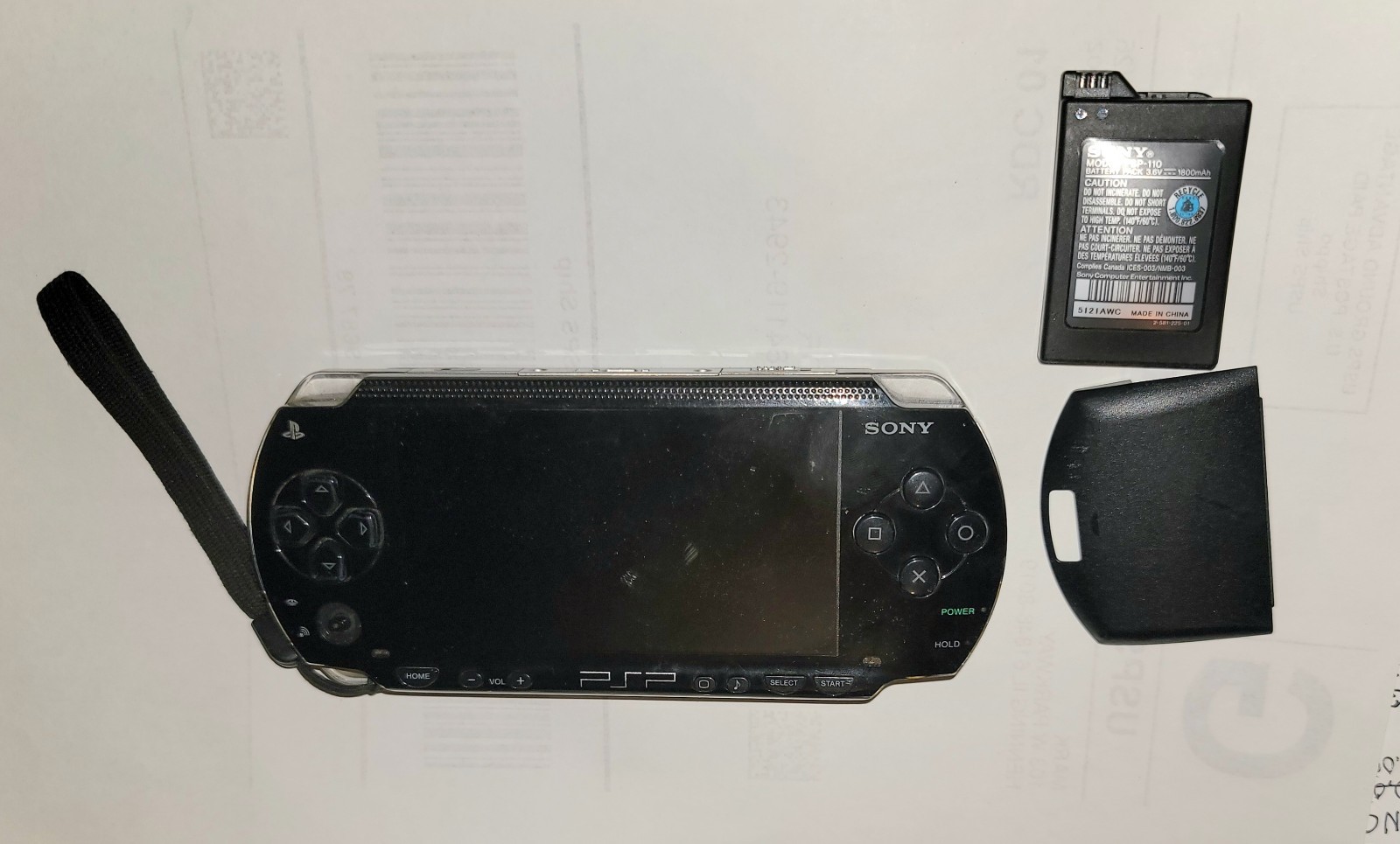 Sony PSP Console Only PSP-1001 For Parts Repair