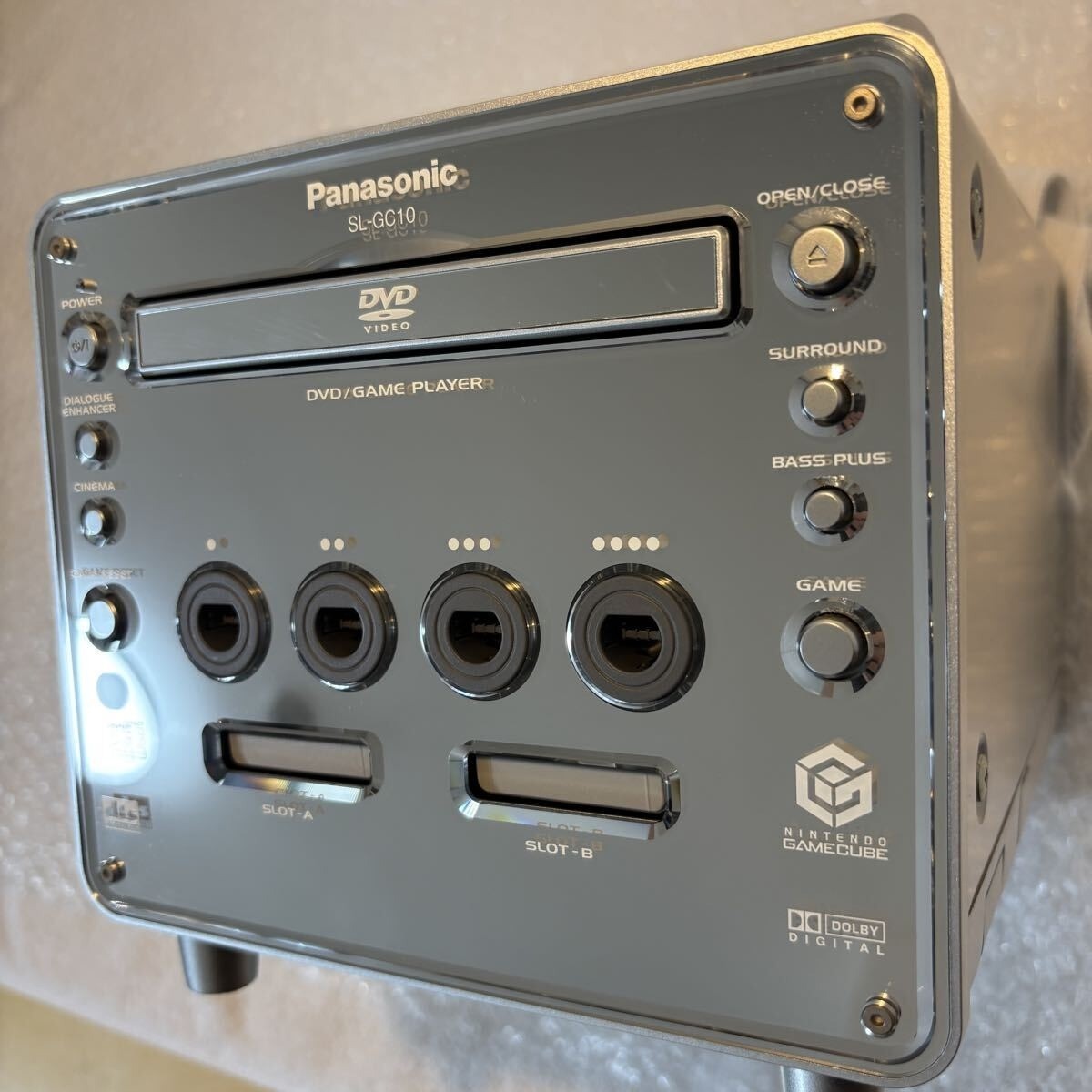 [In Good Condition] Q SL-GC10 GameCube DVD Player – Tested and Working – Japan