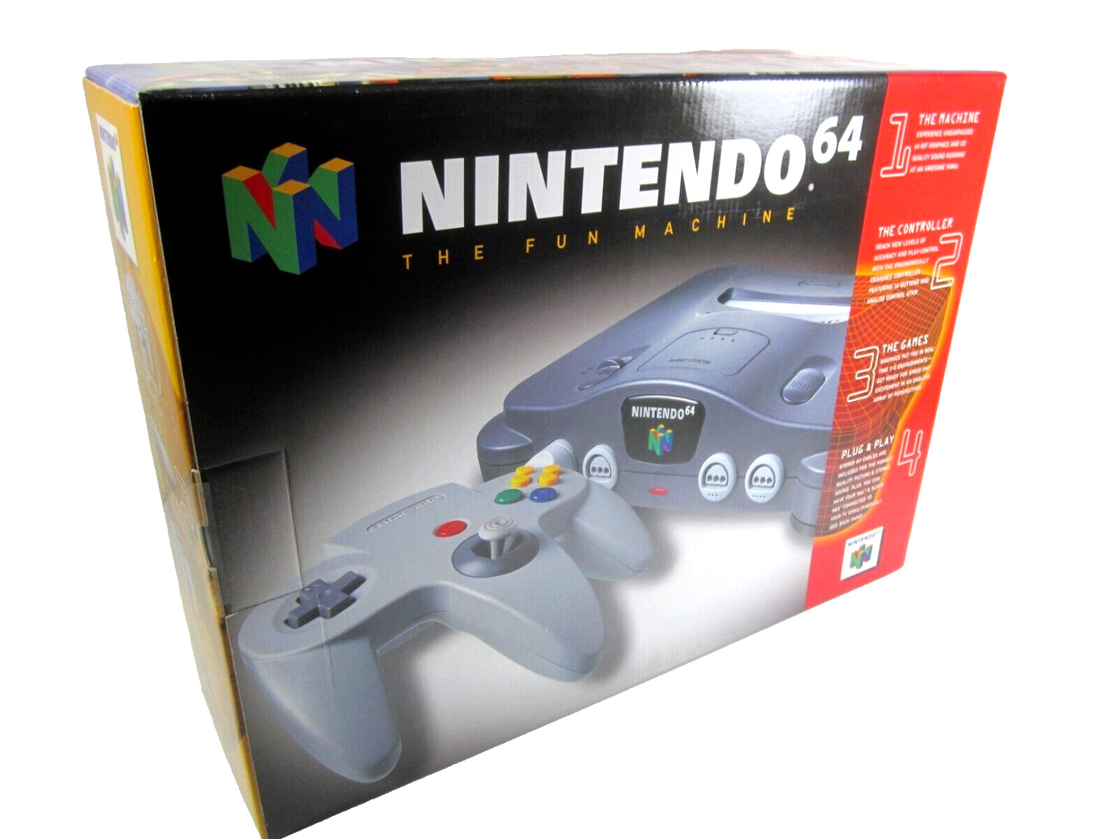 1996 Original Launch Nintendo 64 N64 Vintage Console New retro game collectable