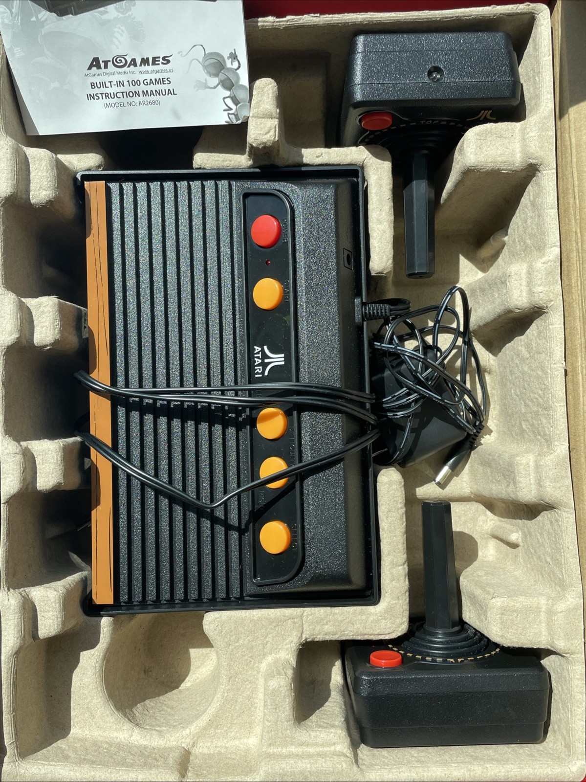 Atari Flashback 6 Classic Game System 2 Wireless Controllers 100 Games TESTED