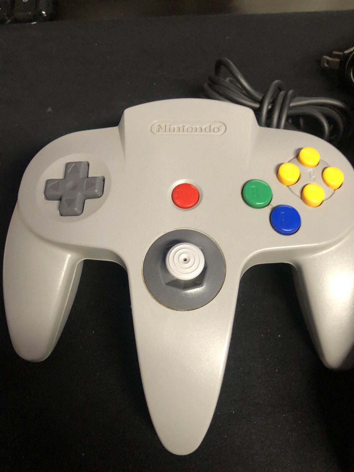 Nintendo 64 N64 Original System Console With 2 Original Controllers & Cords!