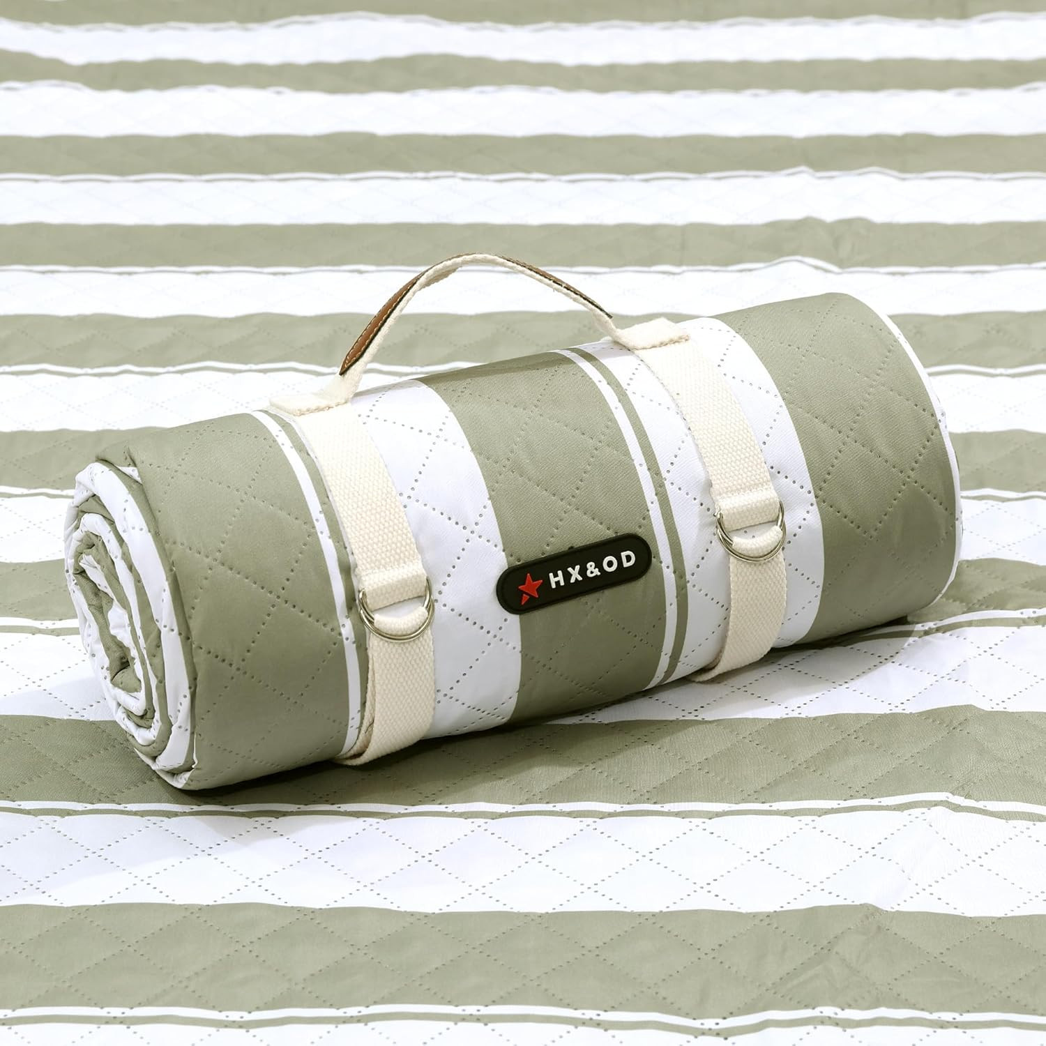 Outdoor Picnic Blanket Extra Large, 80”X80” Waterproof Picnic Mat Foldable Campi