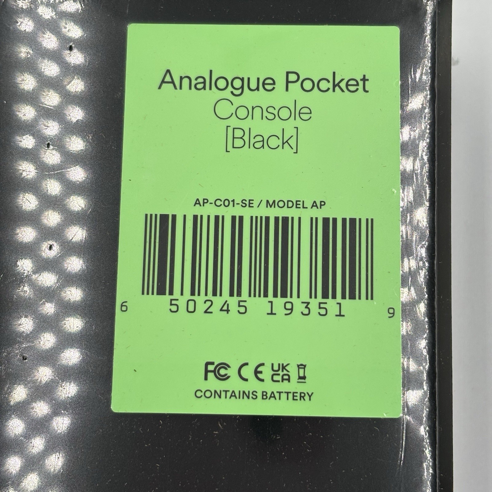 Analogue Pocket Console Black New Authentic