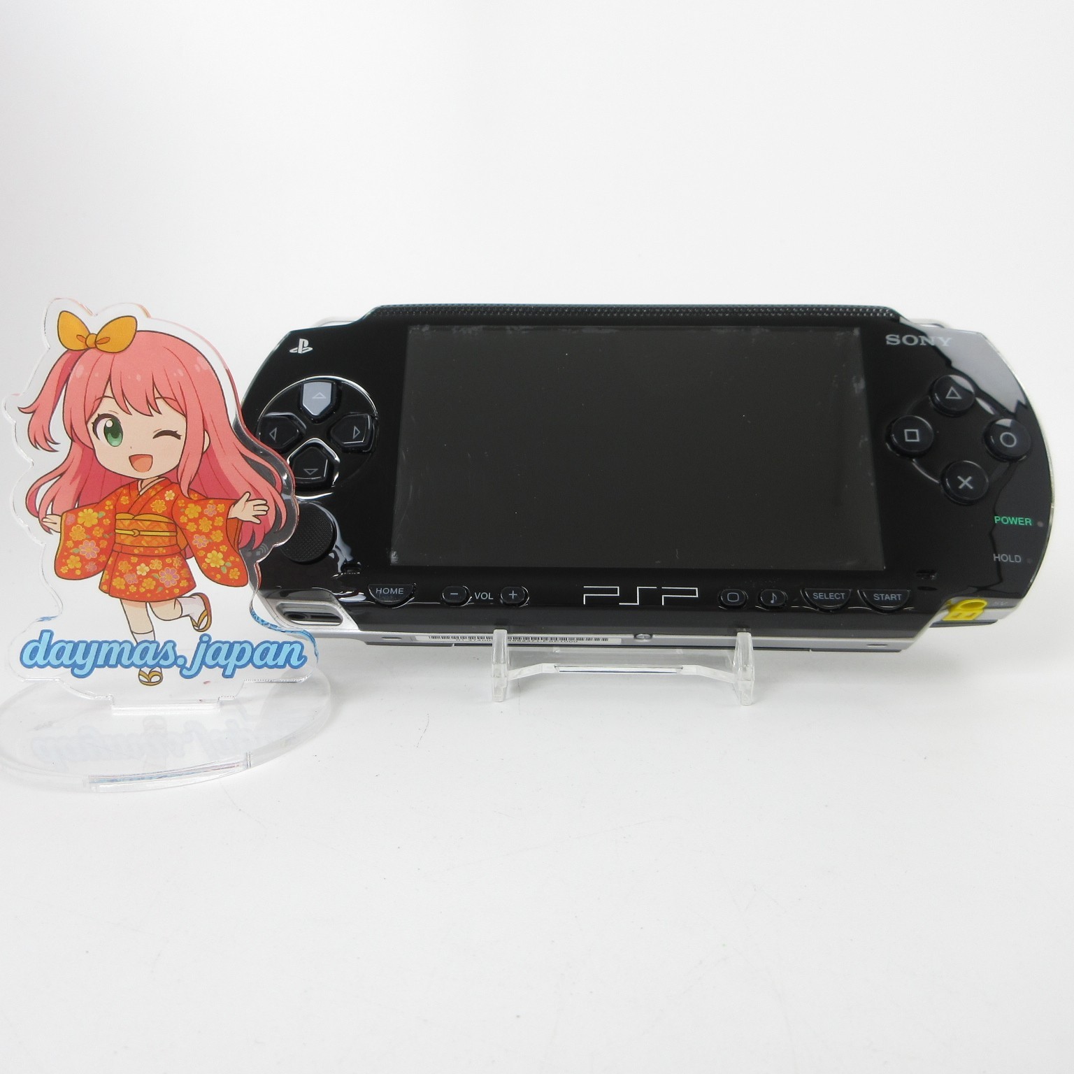 【Good】Sony PSP-1000 Black Console Only No Battery Japan Ver. #DEN2/0525/03