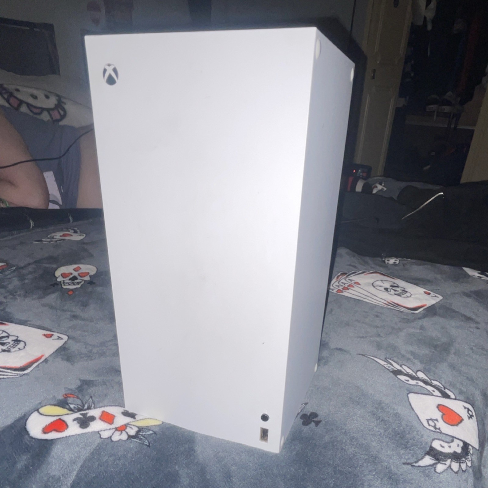 Microsoft Xbox Series X White Console, Wi-Fi, HDMI, USB-A, Ethernet