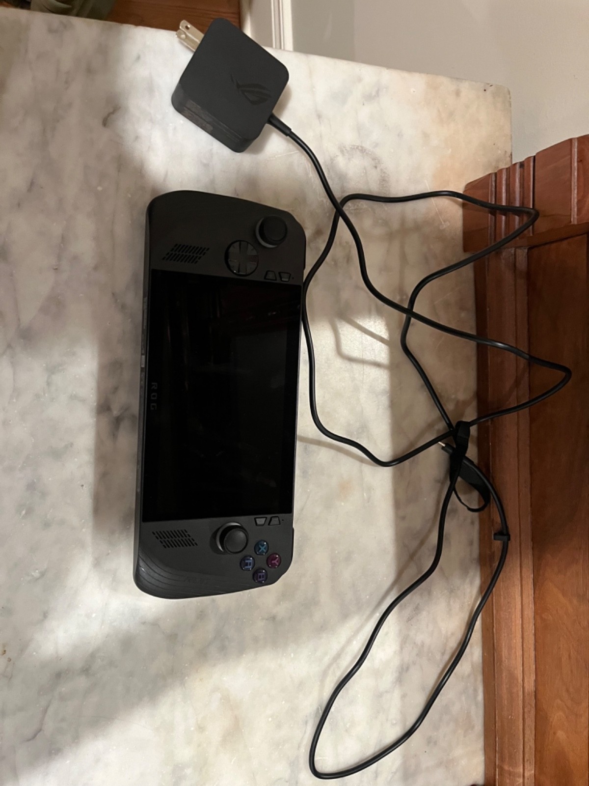 rog ally x z1 extreme with dbrand accesories