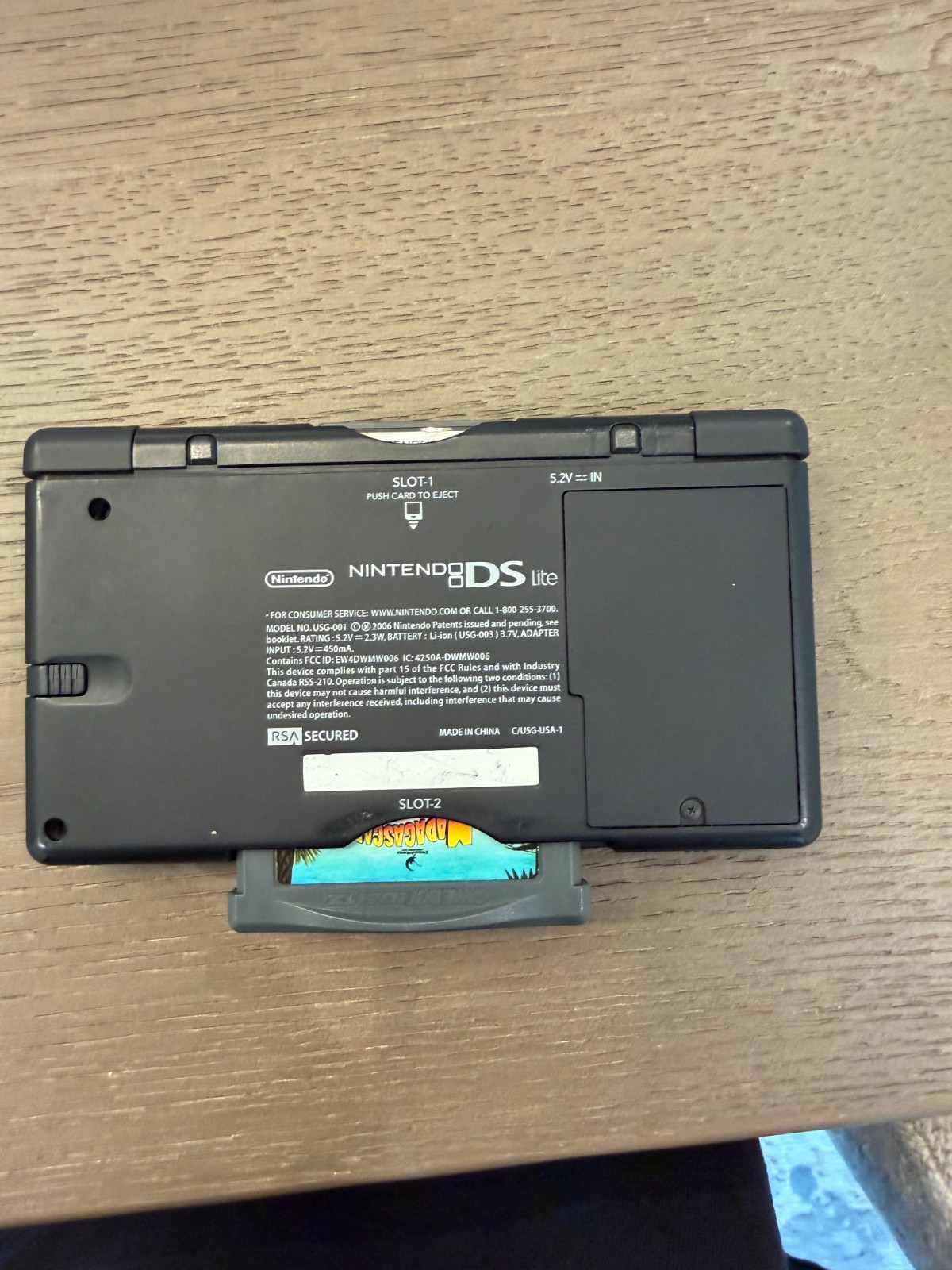 Nintendo DS Lite Console w/ 2 Games, Charger & Stylus – See Description