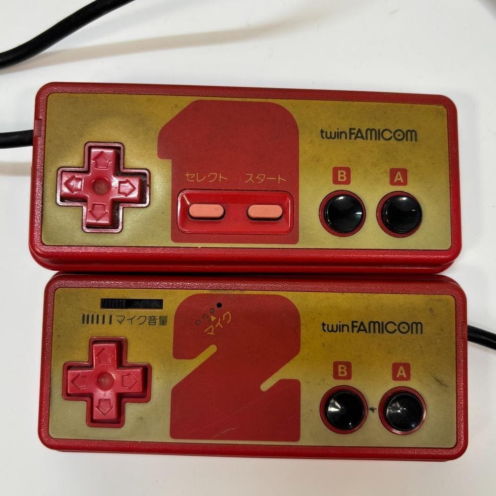 Sharp Twin Famicom Console AN-500R [Tested/Working] – From Japan