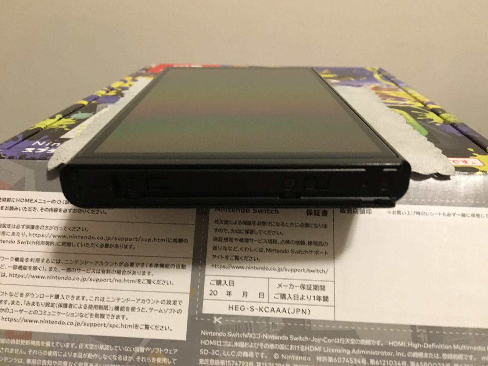 Nintendo Switch OLED Splatoon 3 Edition – Japan Version.Region Free