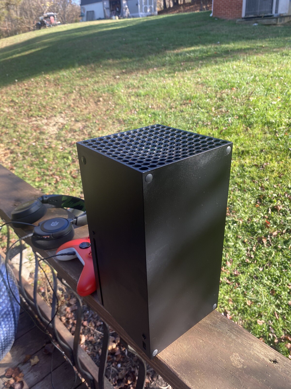 Xbox Series X With Headset