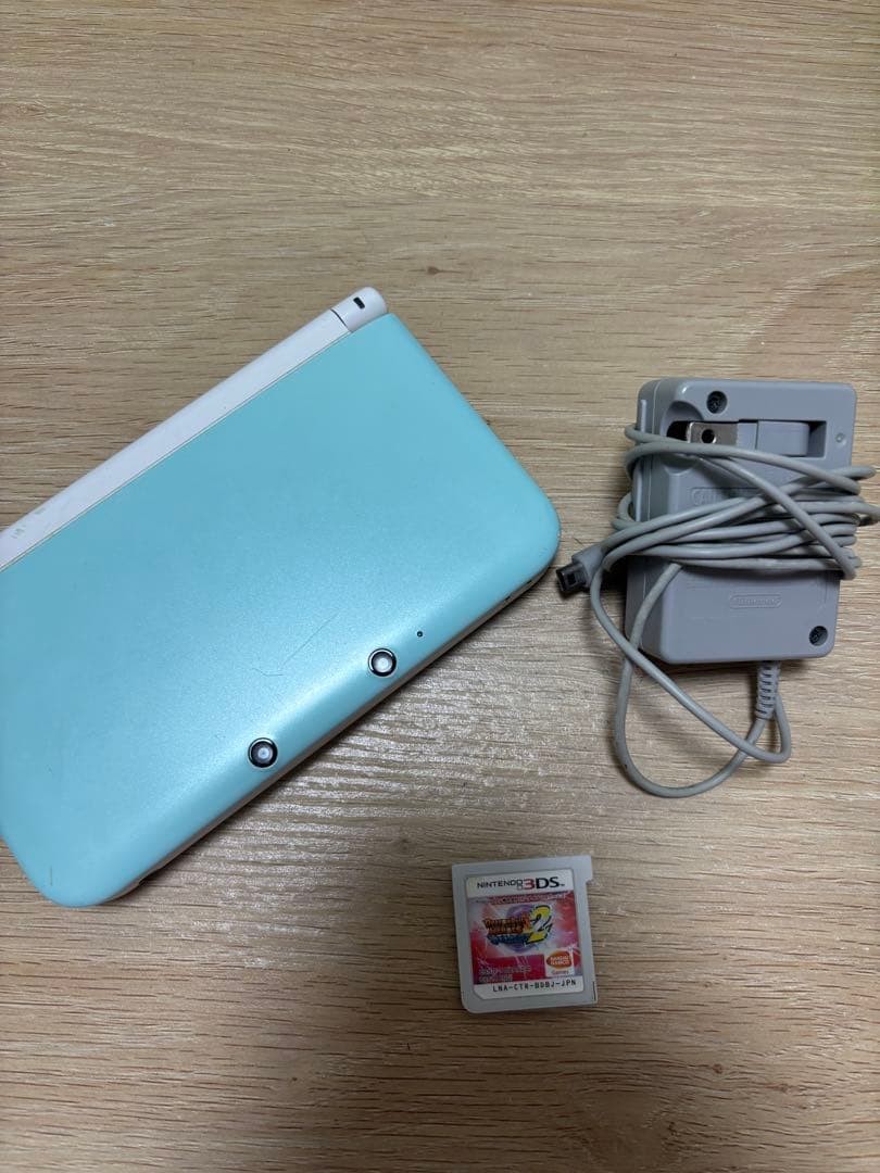 3DS/2DS/DS Nintendo 3Ds Ll Body Mint White With Charger Japan