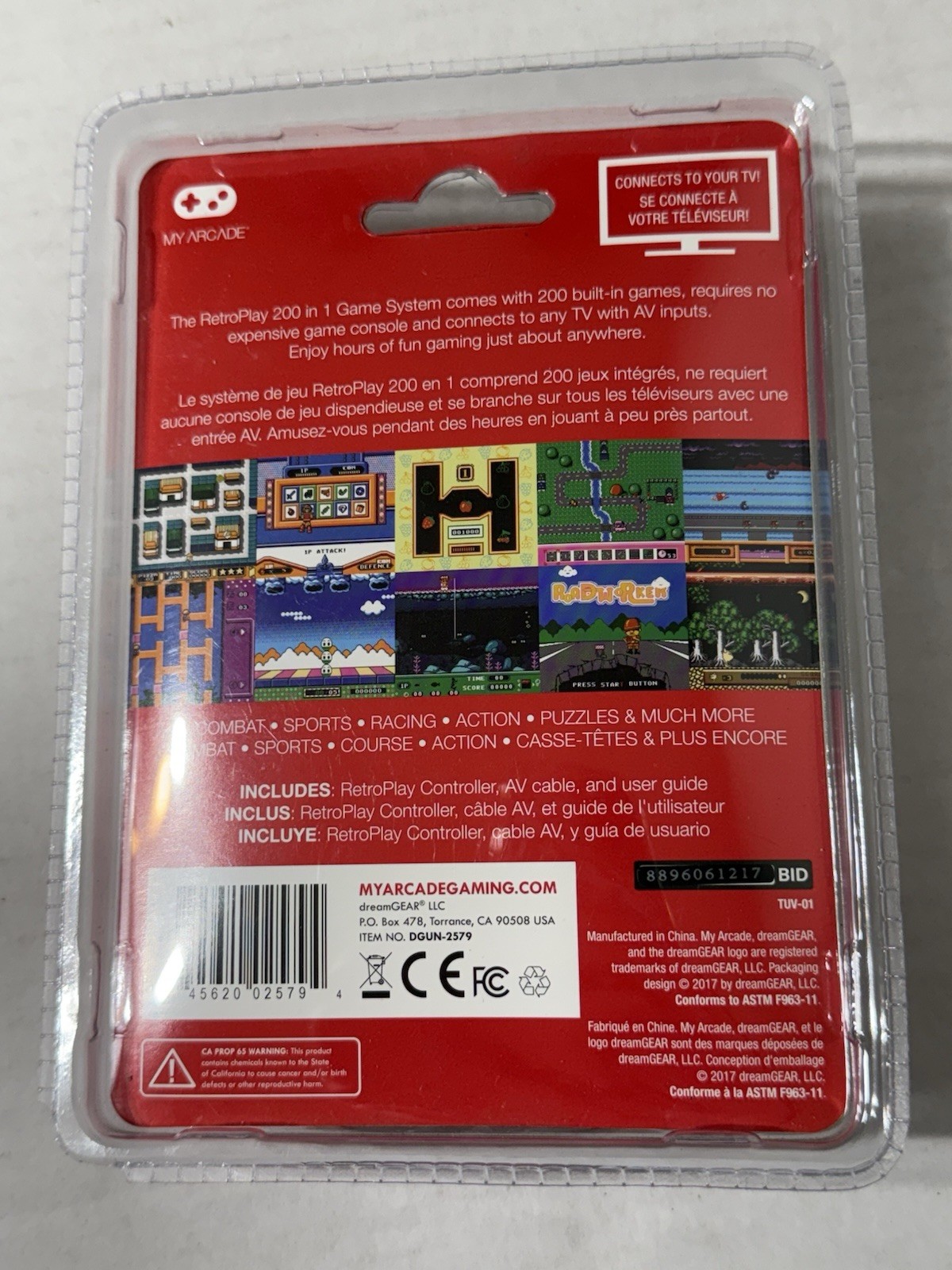 NEW RetroPlay Video Controller 200 Built In Games Plug & Play to Any TV/ Monitor