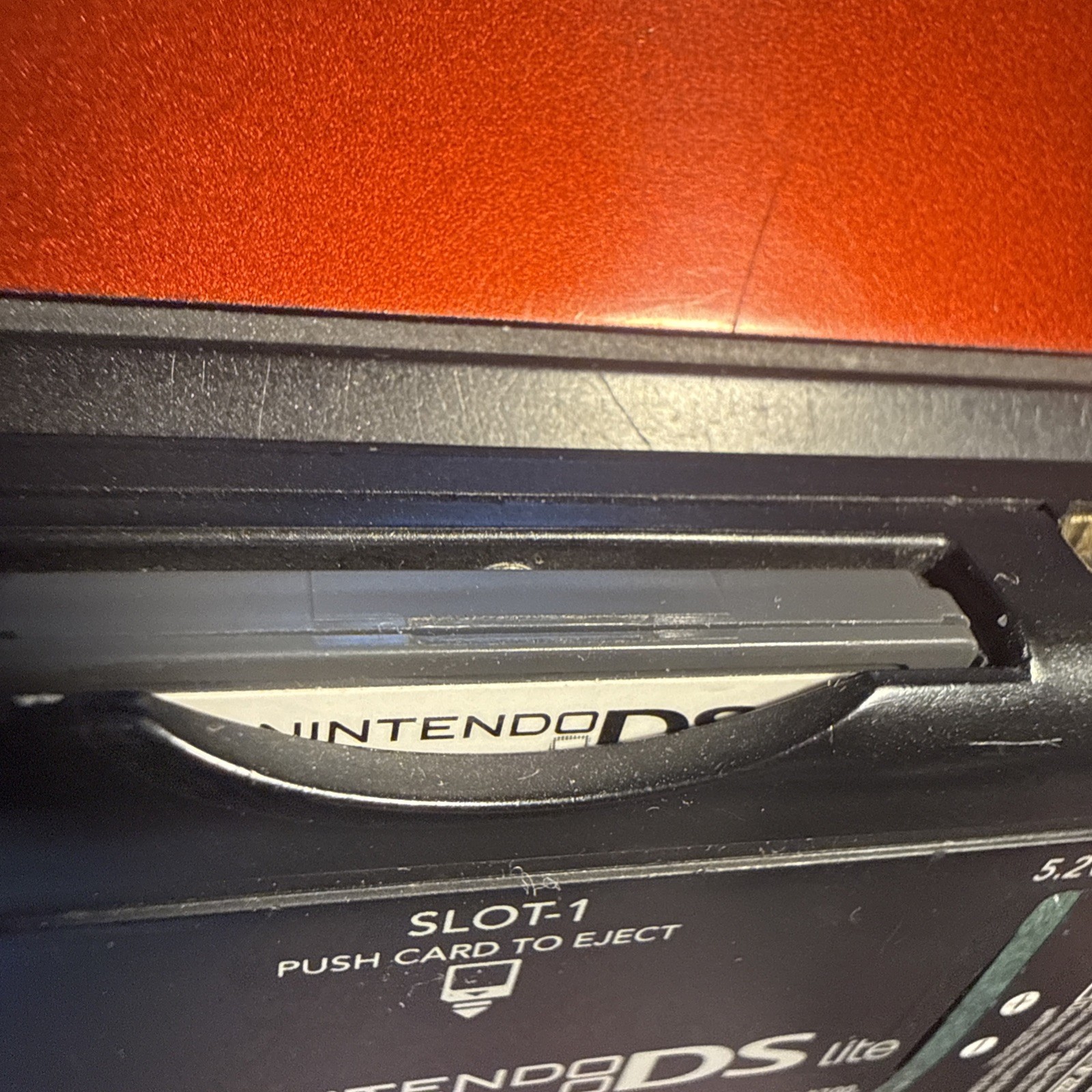 Nintendo DS Lite Authentic Console Crimson Handheld System – Red/Black Tested