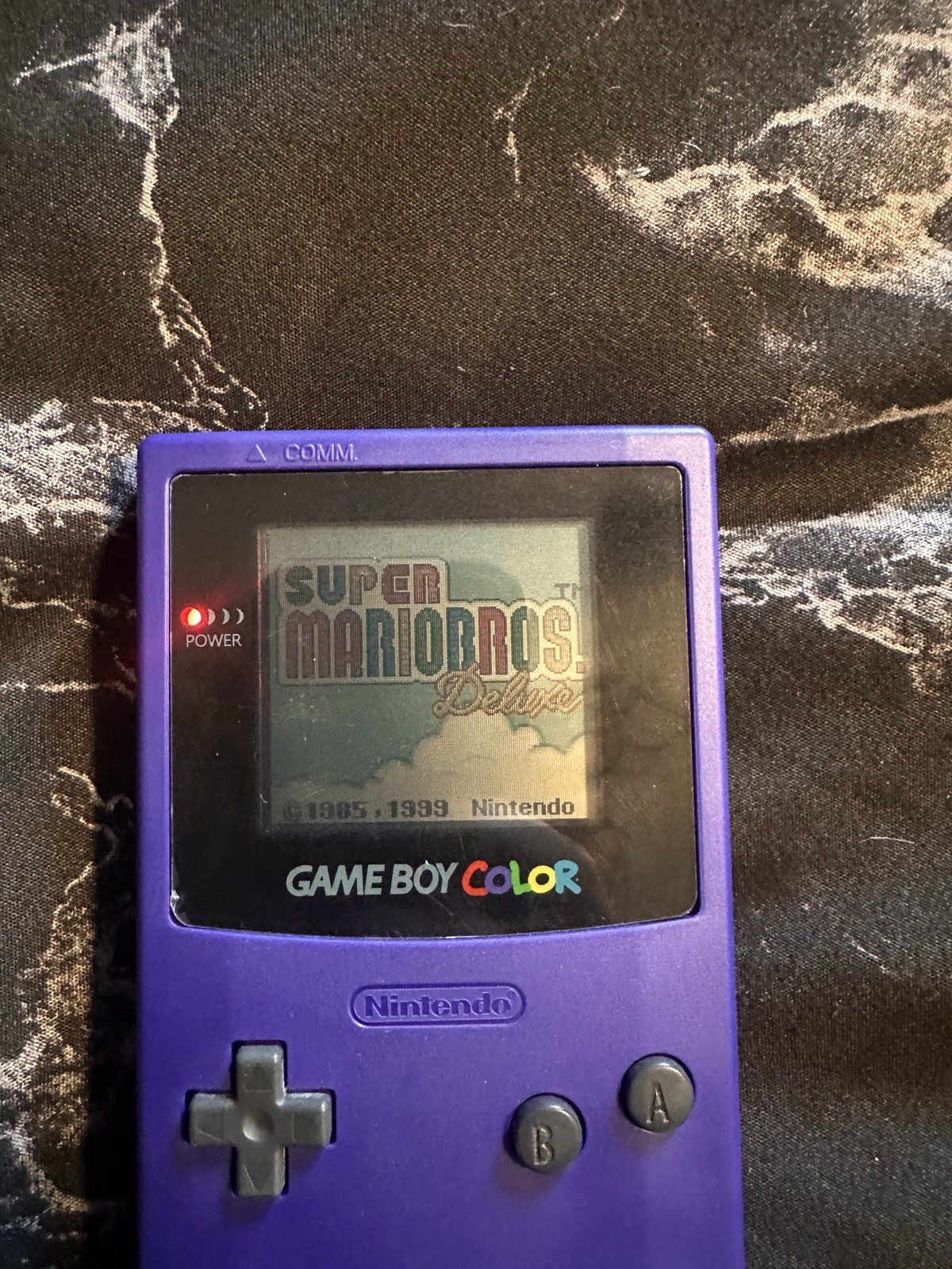 Nintendo Game Boy Color Grape Handheld System