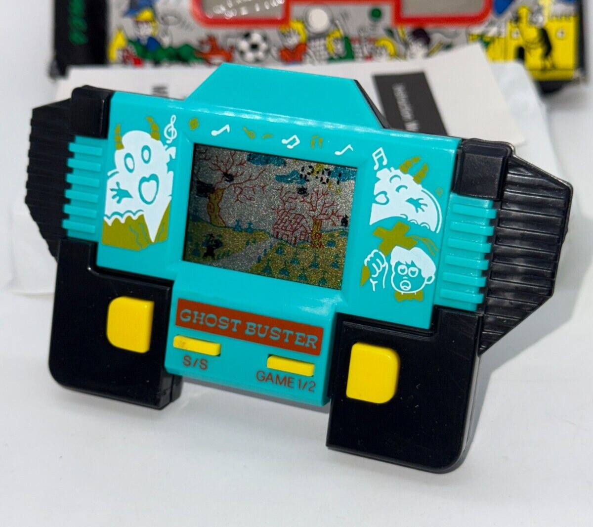 GHOST BUSTER – LCD Game & Watch Portable Console – 1990’s – DEADSTOCK – BOXED