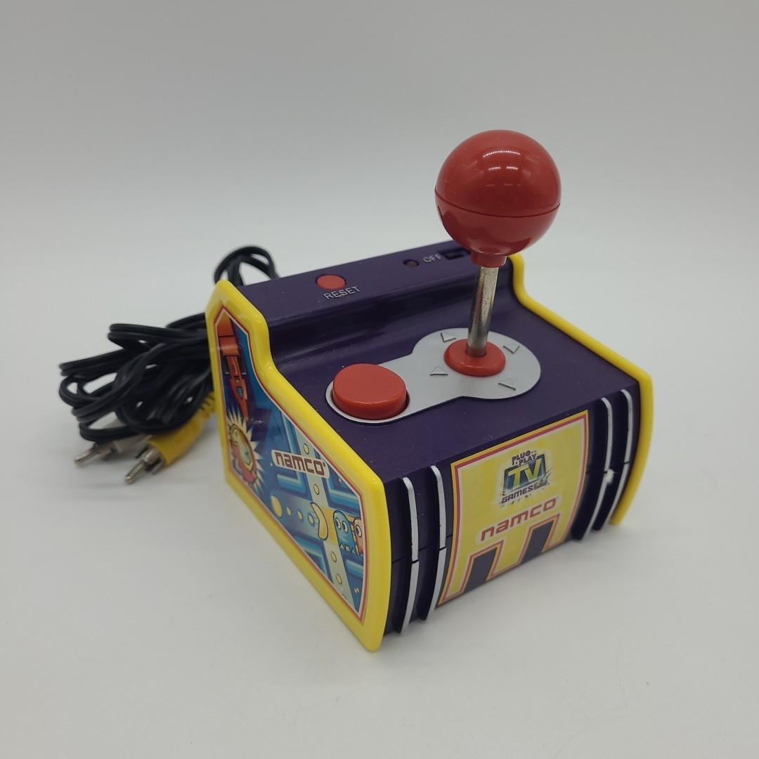 Vintage 2003 Namco Plug It In & Play TV Games Joystick Console Jakks Pacific