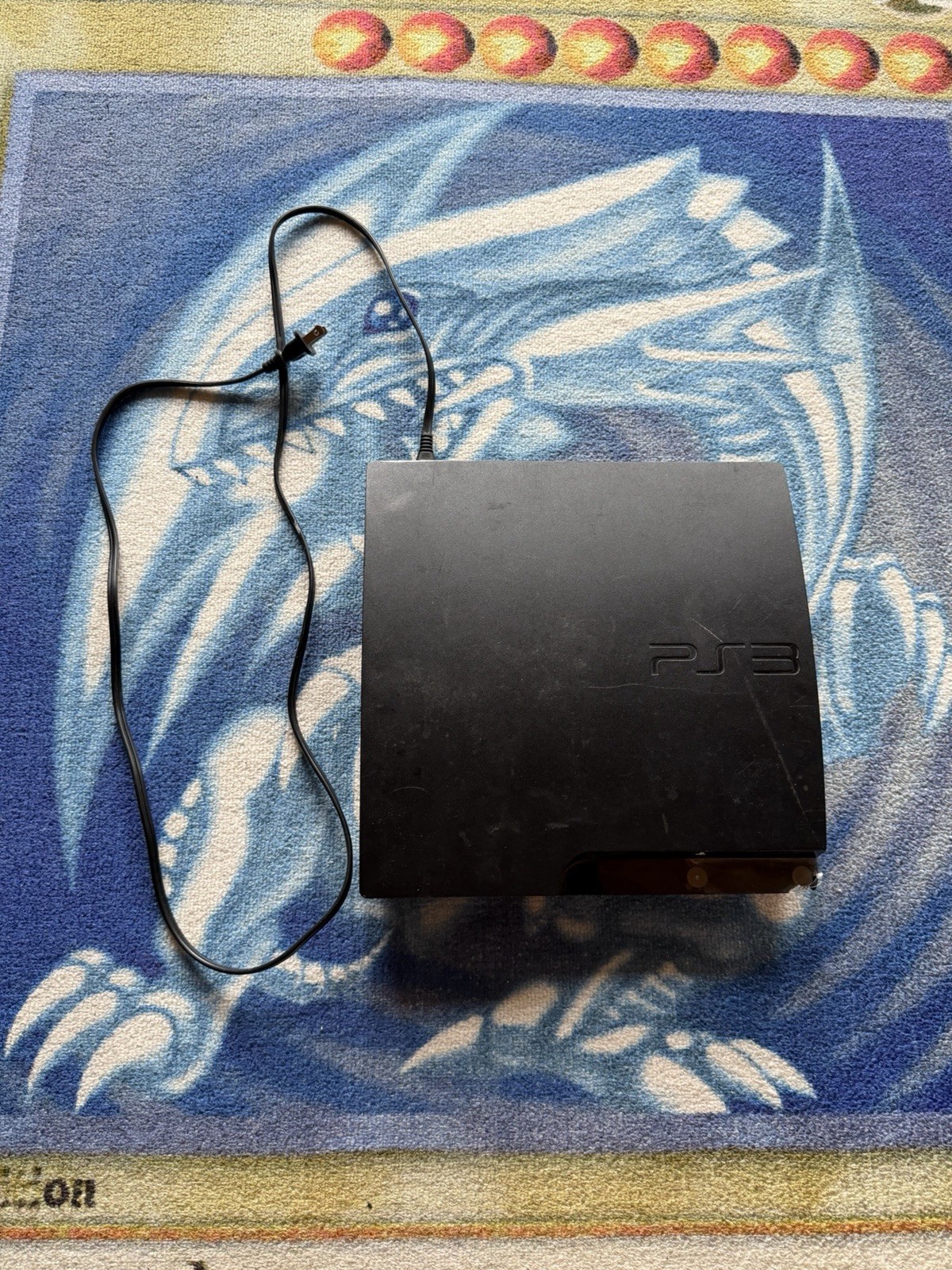 Sony PlayStation 3 Slim 160GB CECH-2501A FOR PARTS REPAIR! Turns On! No Picture!