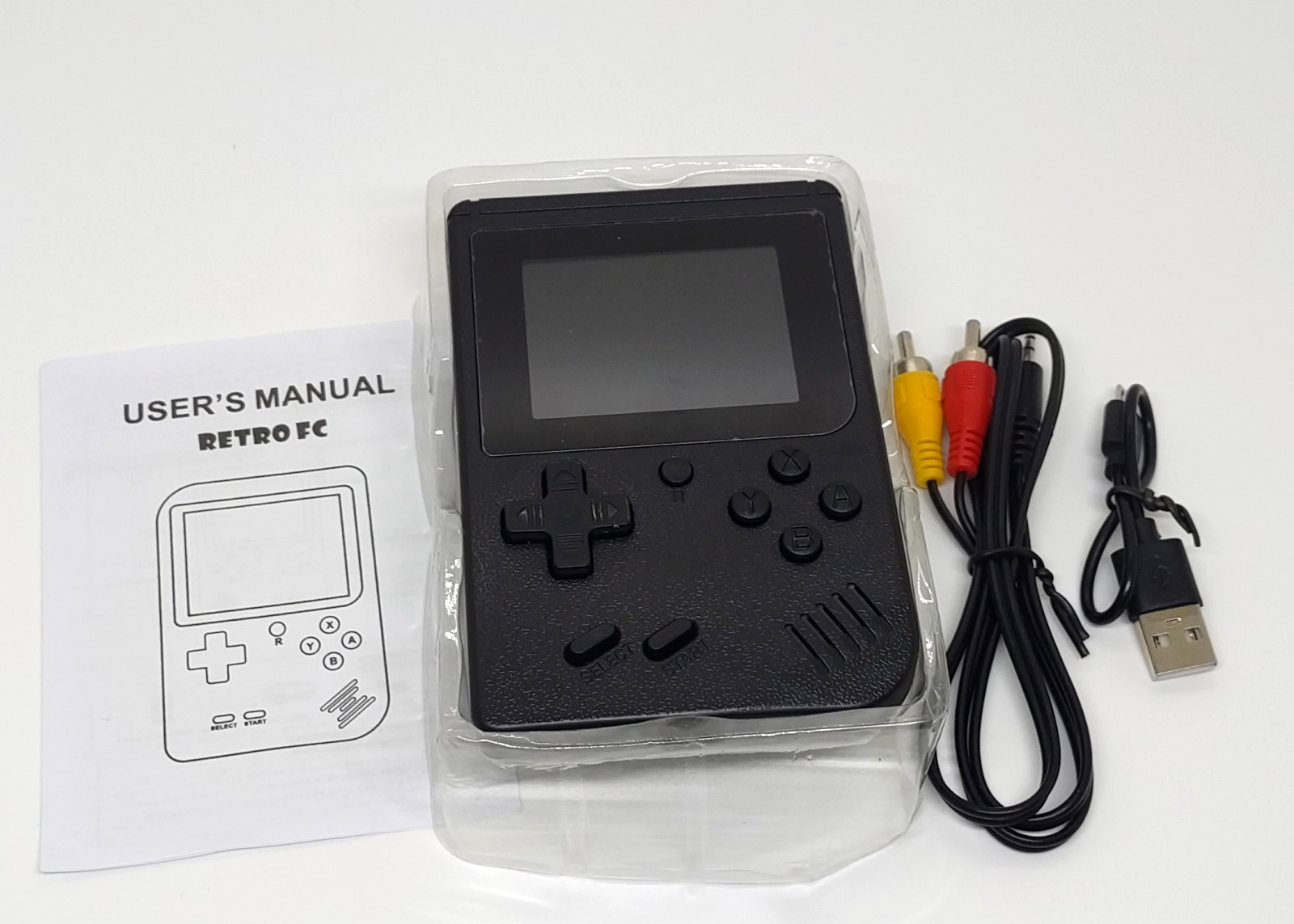 Game Box Plus digital game system, rechargeable battery