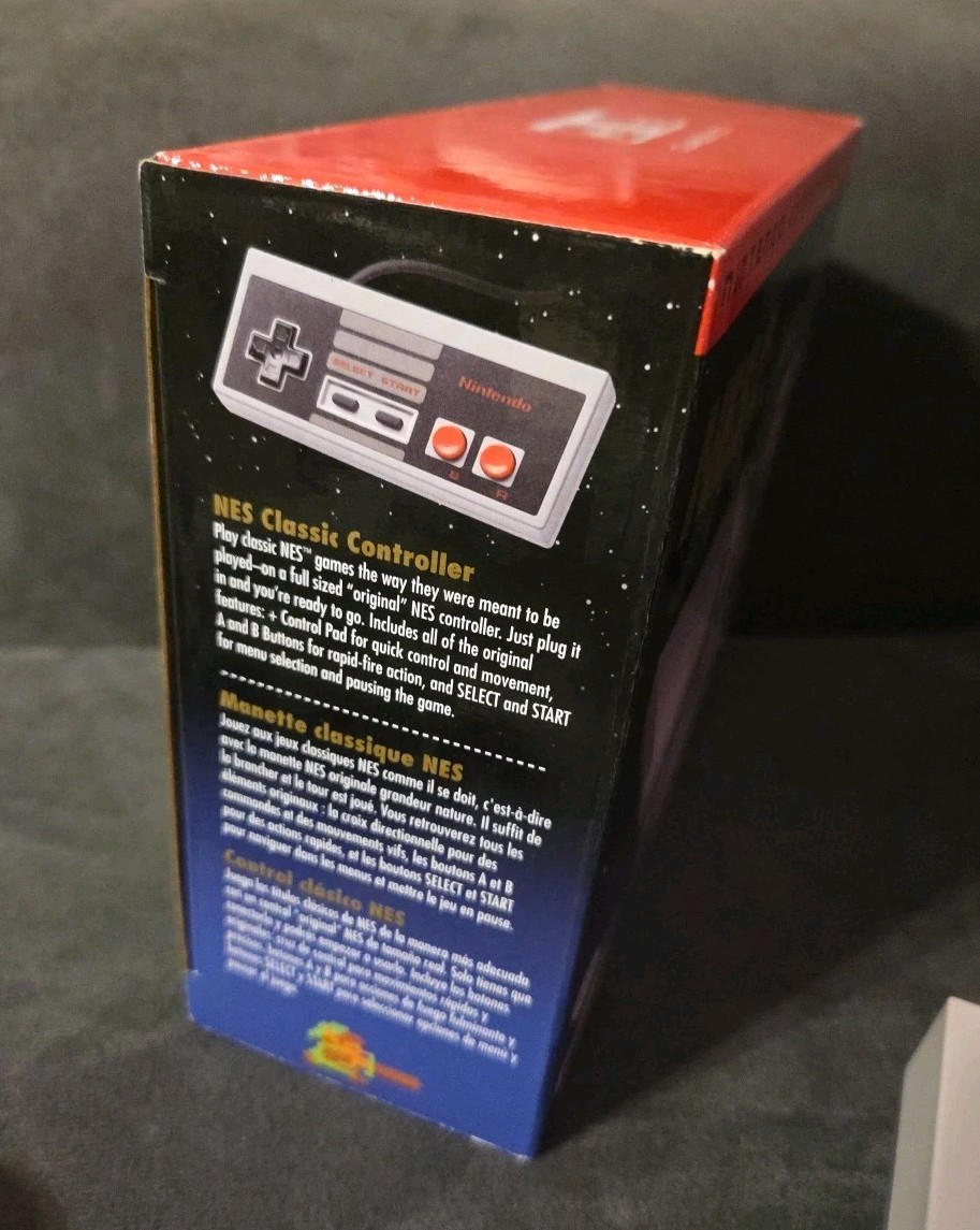 Authentic Nintendo Classic Edition NES Mini Game Console W/ Extras