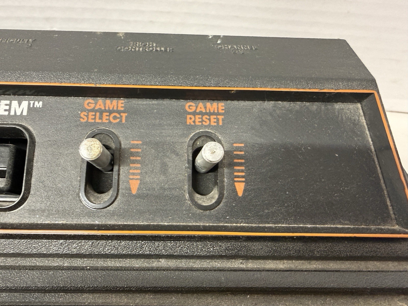 Untested Looks Nice Atari 2600 Console CX-2600A – Woody Wood Grain Console Only