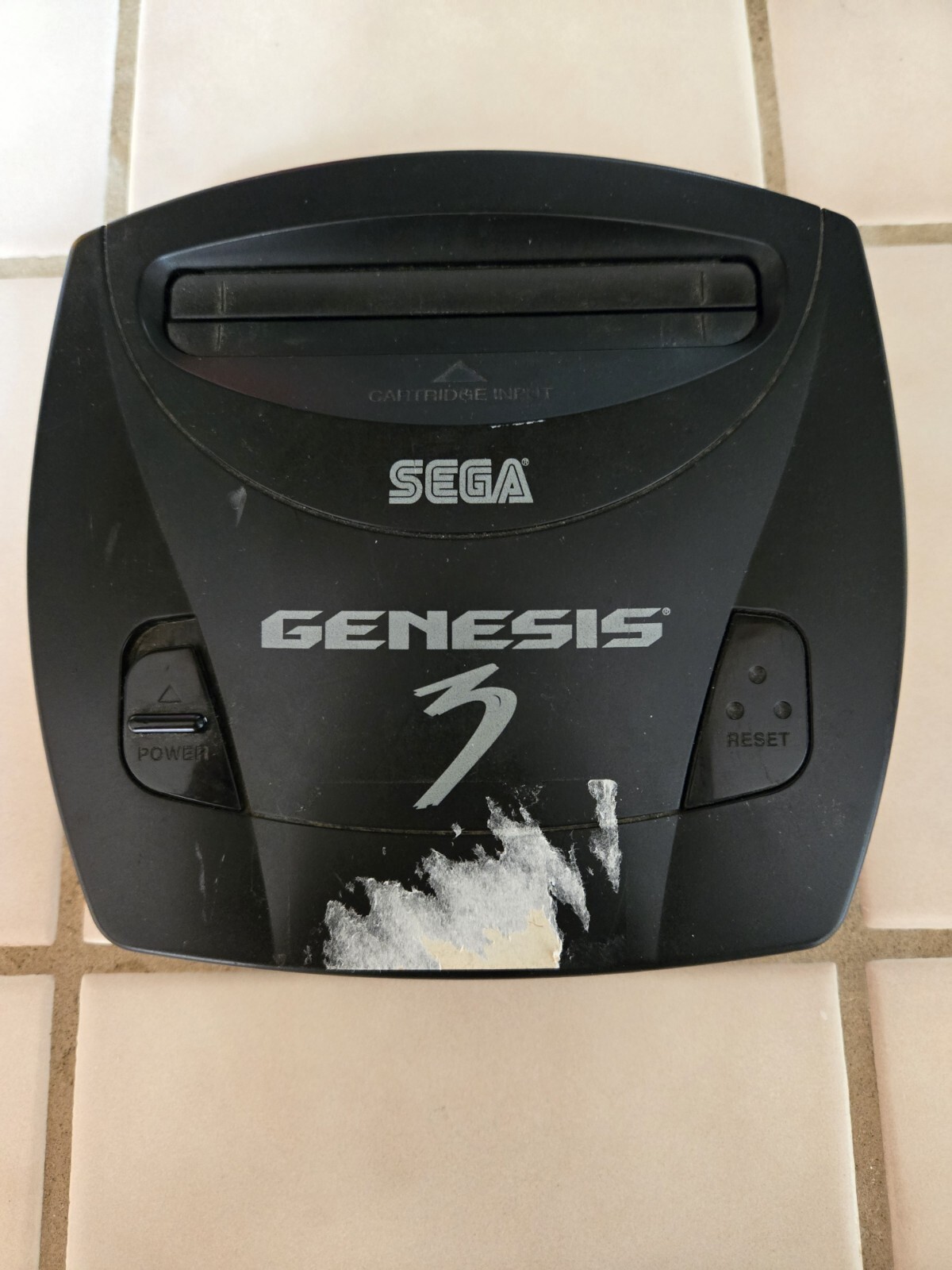 SEGA Genesis 3 Core System Tested Works with Power and rca cords 2 controllers