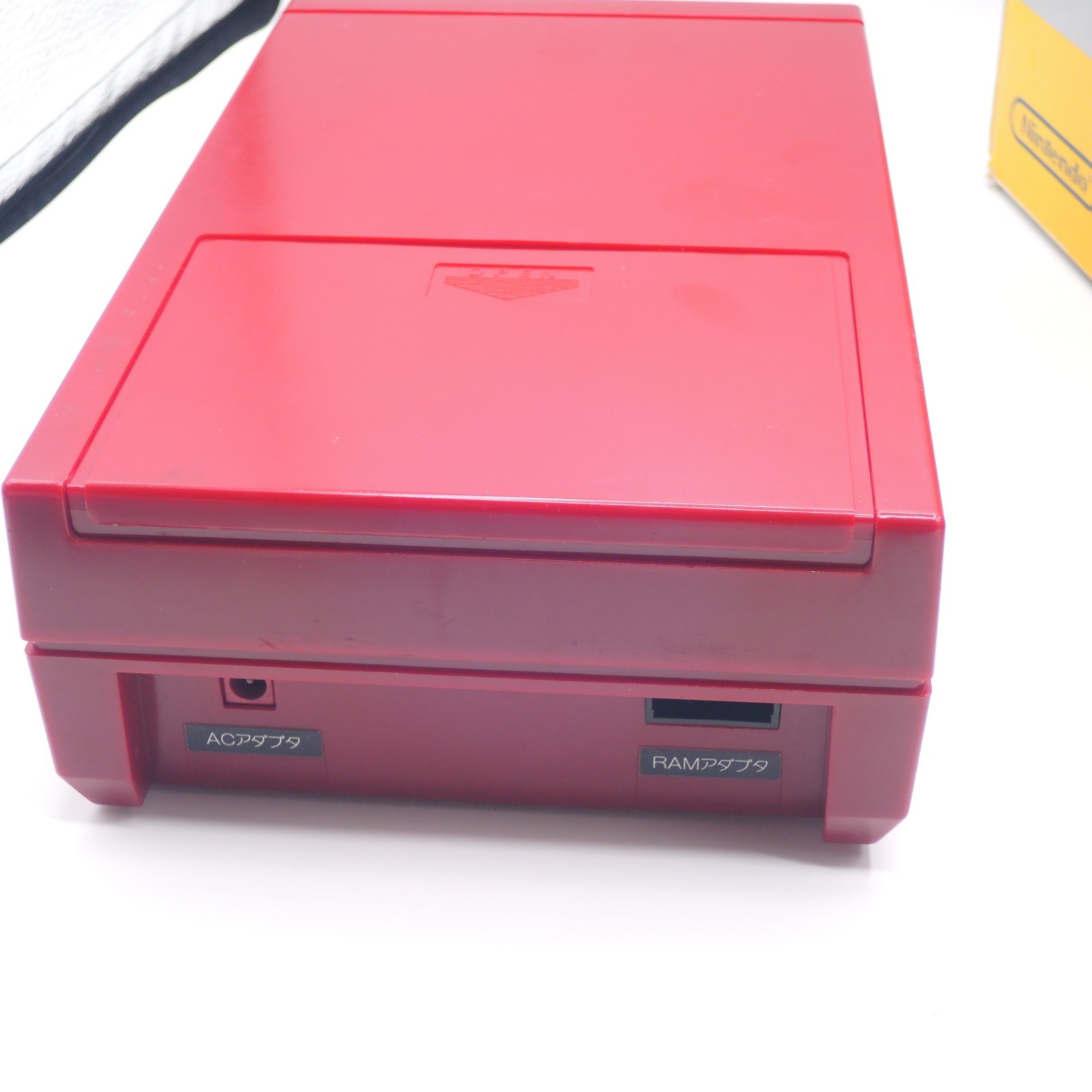 Nintendo Famicom Disk System with original box new belt & tested D0625213