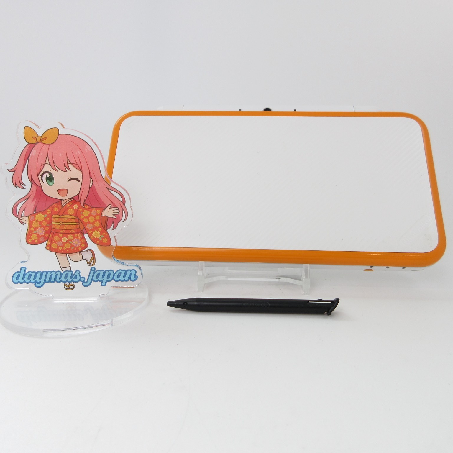 【Near Mint】Nintendo New 2DS LL XL White x Orange Console ONLY Japanese Ver #NET0