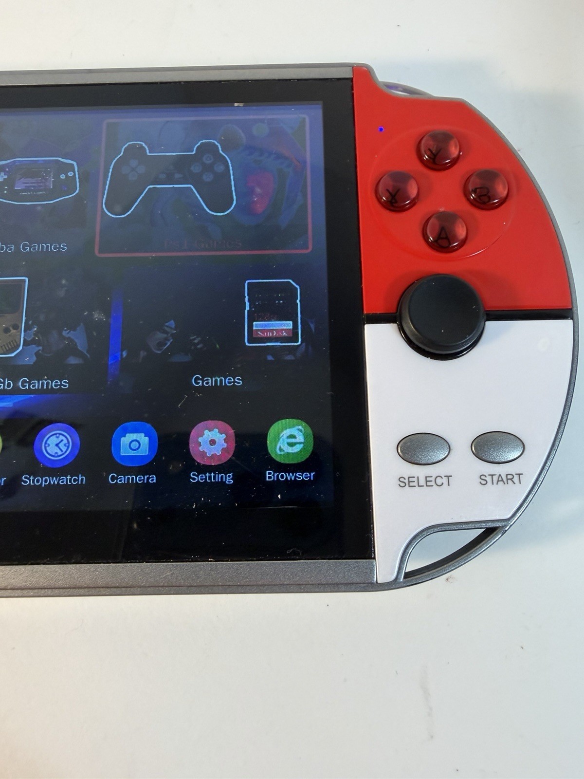 Retro Handheld Game Console Portable Multimedia Player 16GB Built-In Games