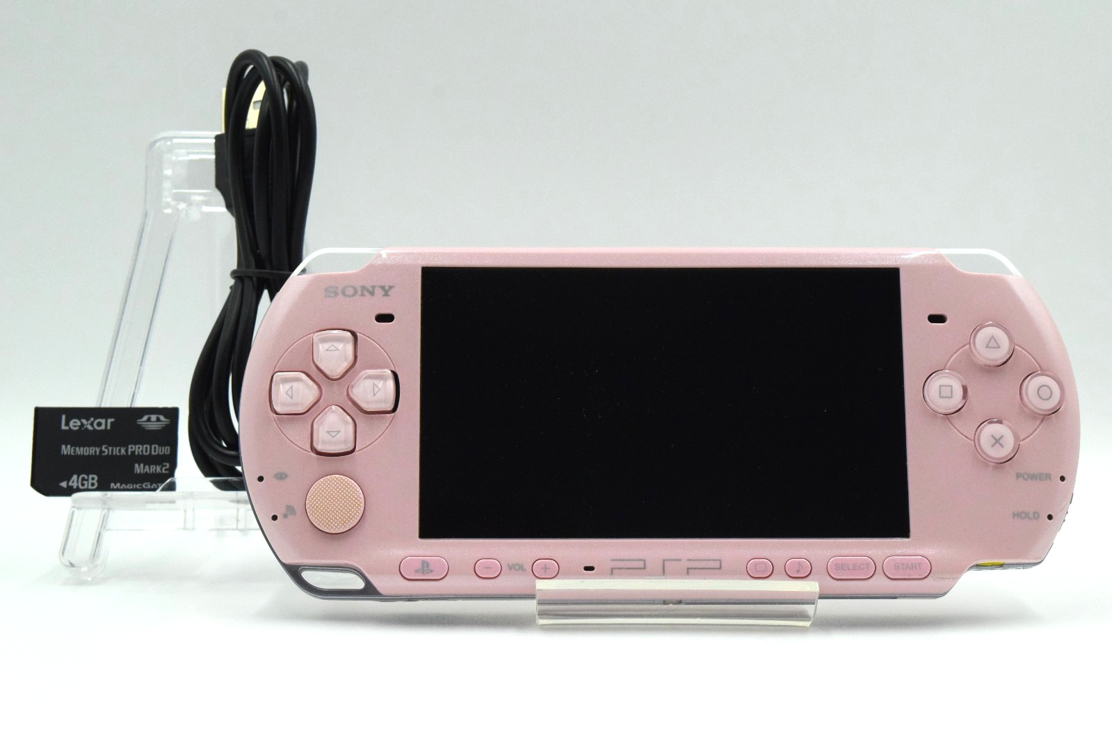 Sony PSP-3000 Blossom Pink Handheld Console Tested Working Good Japan