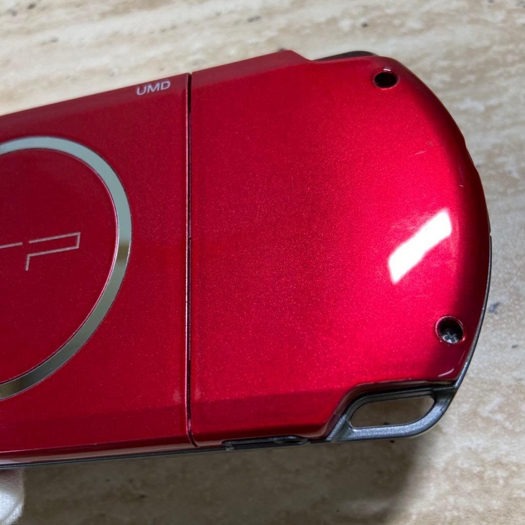 Sony PSP-3000 Radiant Red Boxed Complete Near Mint Tested Console 7098