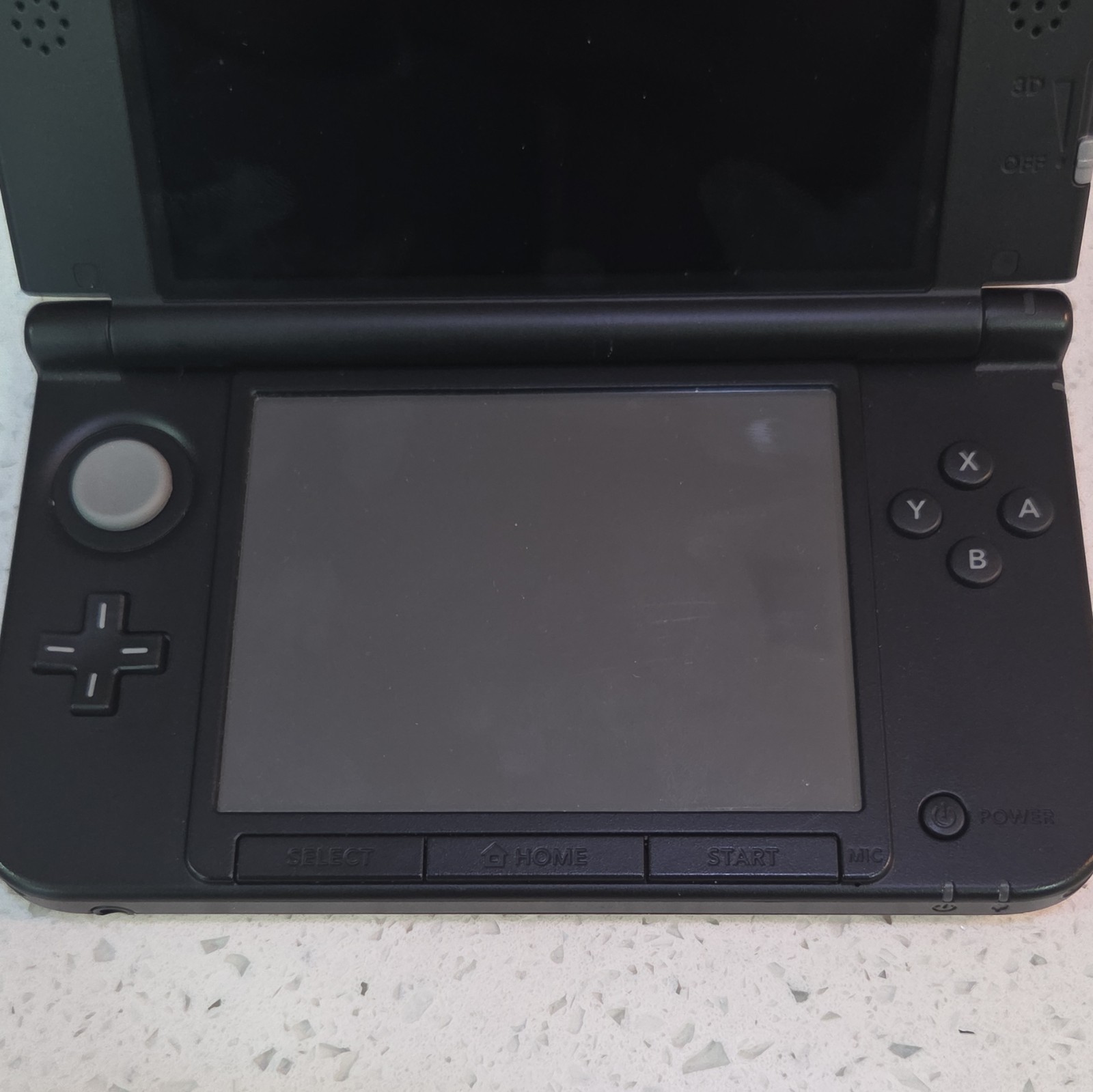 TESTED WORKING REGION UNLOCKED NINTENDO 3DS LL Red/Black Wi-Fi Headphone Jack