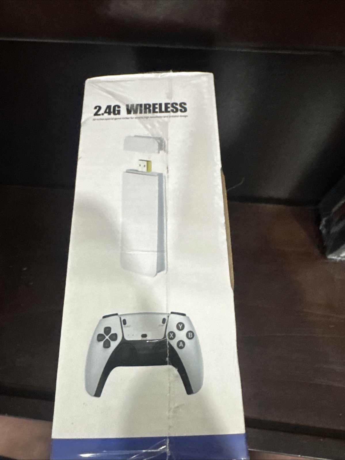 GameStick 2.4G Wireless Home Console 4K UHD White with 3D Audio Technology