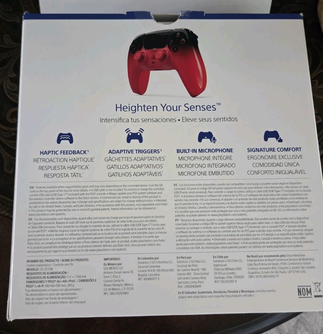 DualSense Wireless Controller [Techno Red] PS5 Brand New (2026 Joypad) Special