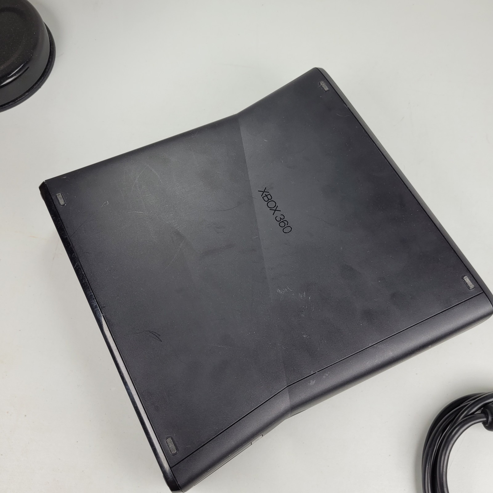 Xbox 360 Slim Console Matte Black Model S 1439 Tested & Working