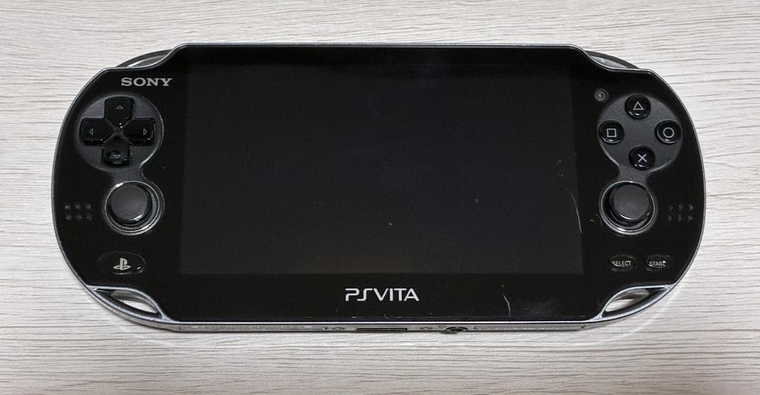 Excellent Sony PlayStation PS Vita PCH-1000 Crystal Black w/charger