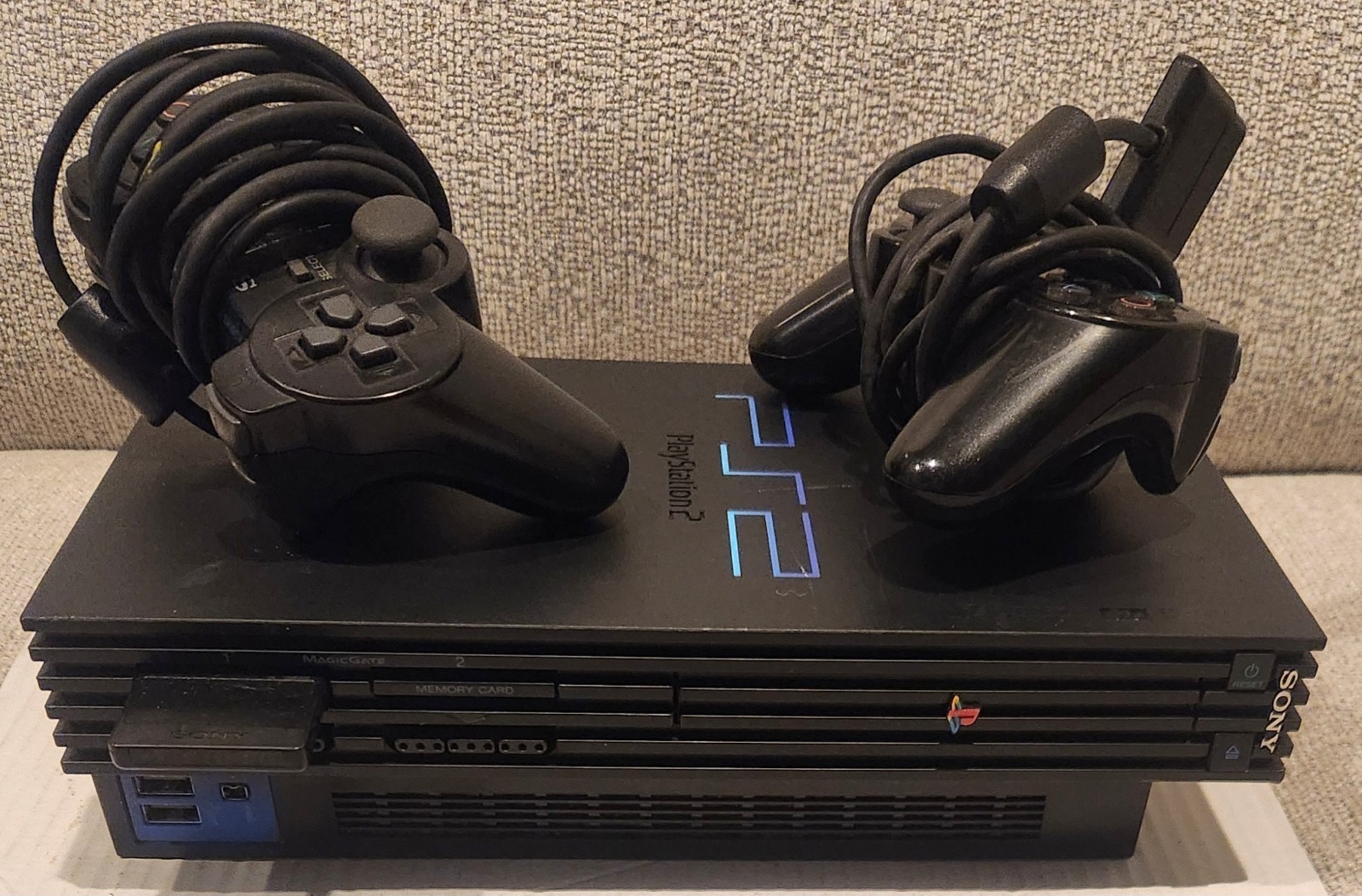 🔥Sony PlayStation 2 Console | Tested | Cleaned, Comes With One Gane Inside