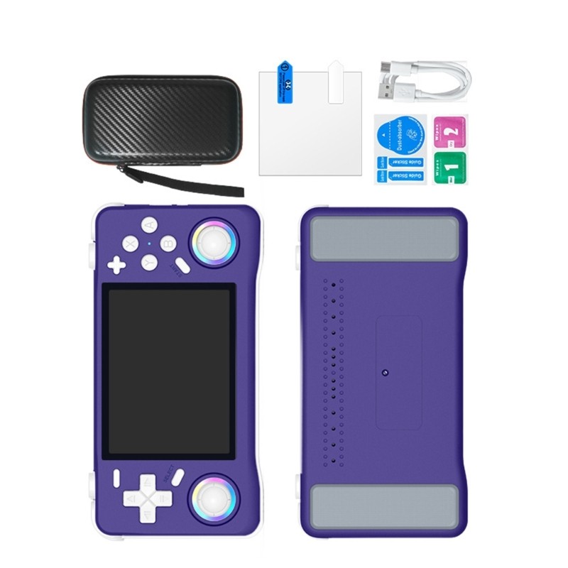 Portable Plastic Handheld Gaming Device 3.5 Inches Display 128GB Preloaded 18000