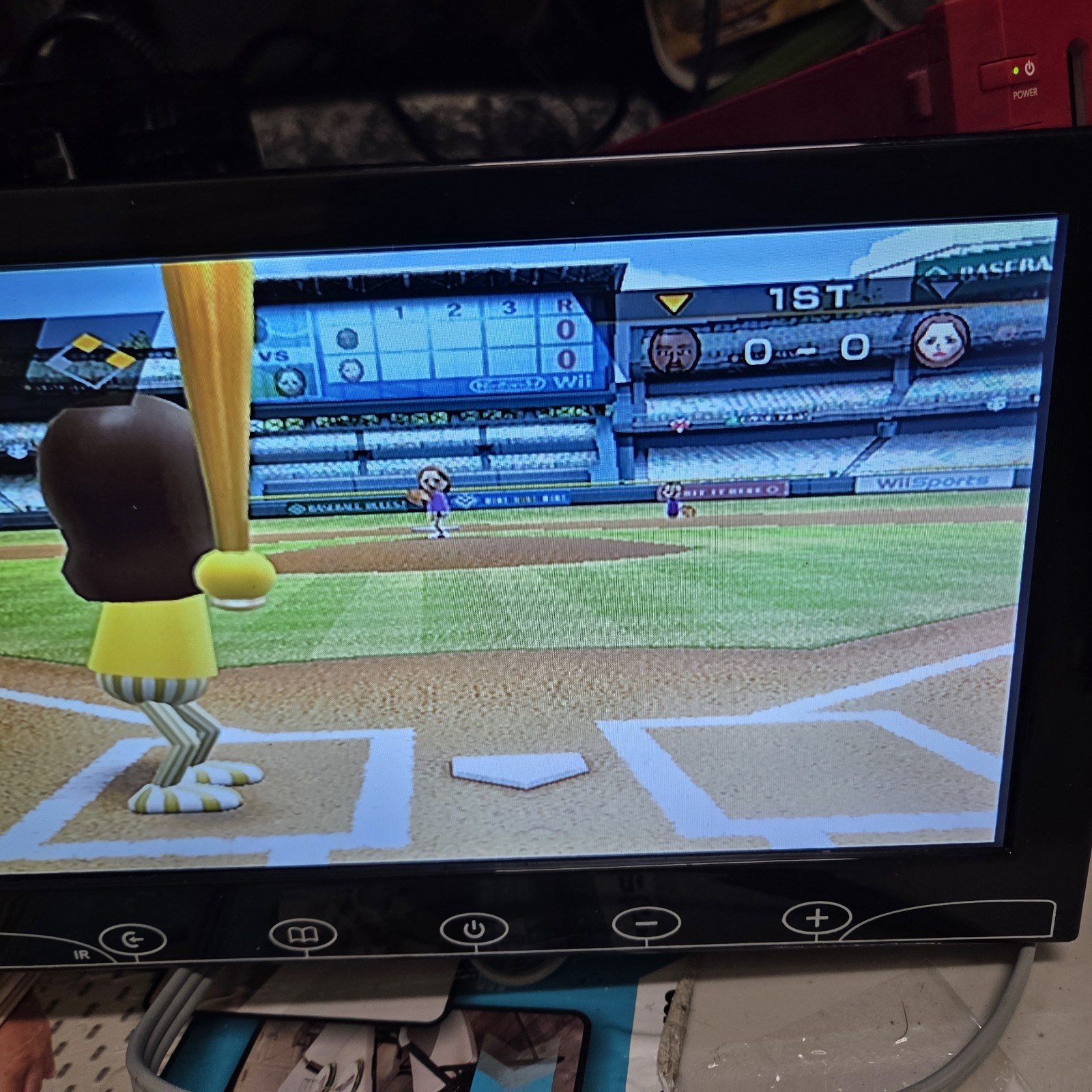 Nintendo Wii With Wii Sports + Wii Sports Resort Black Console System Bundle OEM