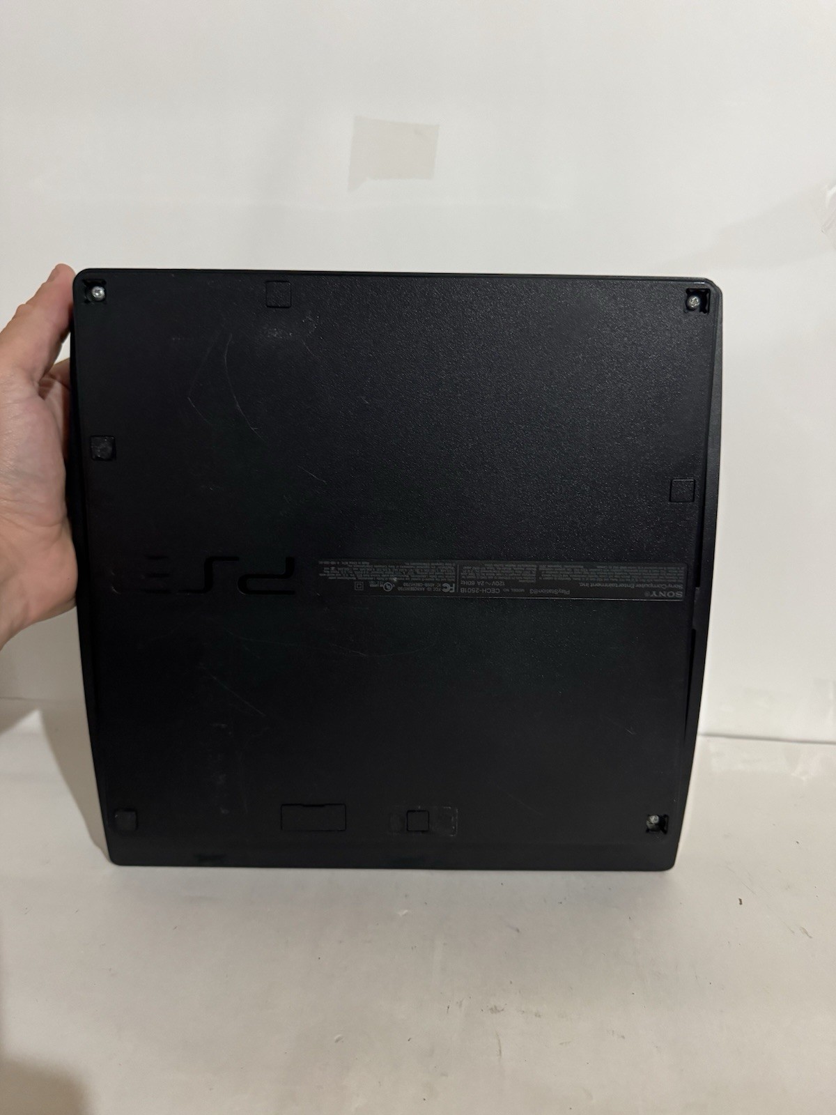 Sony PlayStation 3 PS3 Console Cech-2501B parts non Working Won’t Read Discs
