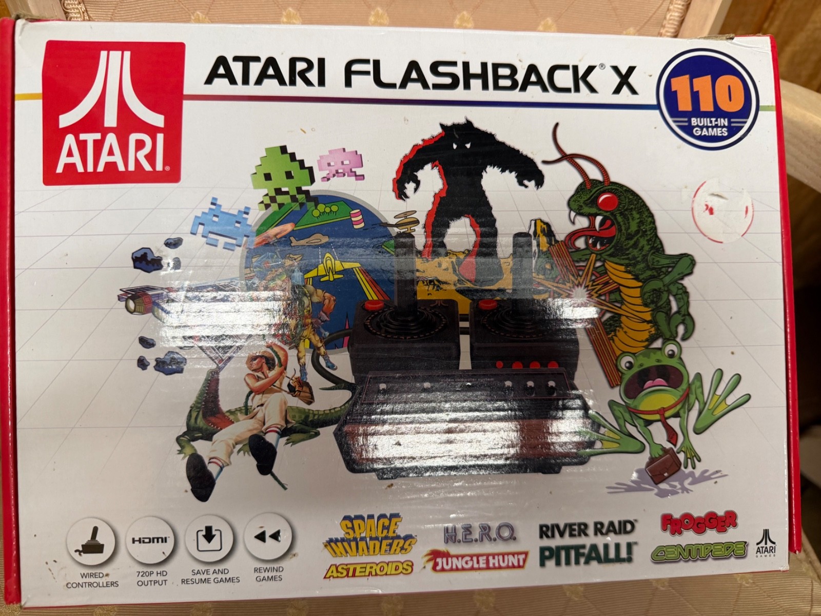 ATARI FLASHBACK X Game Console 110 Built in Games