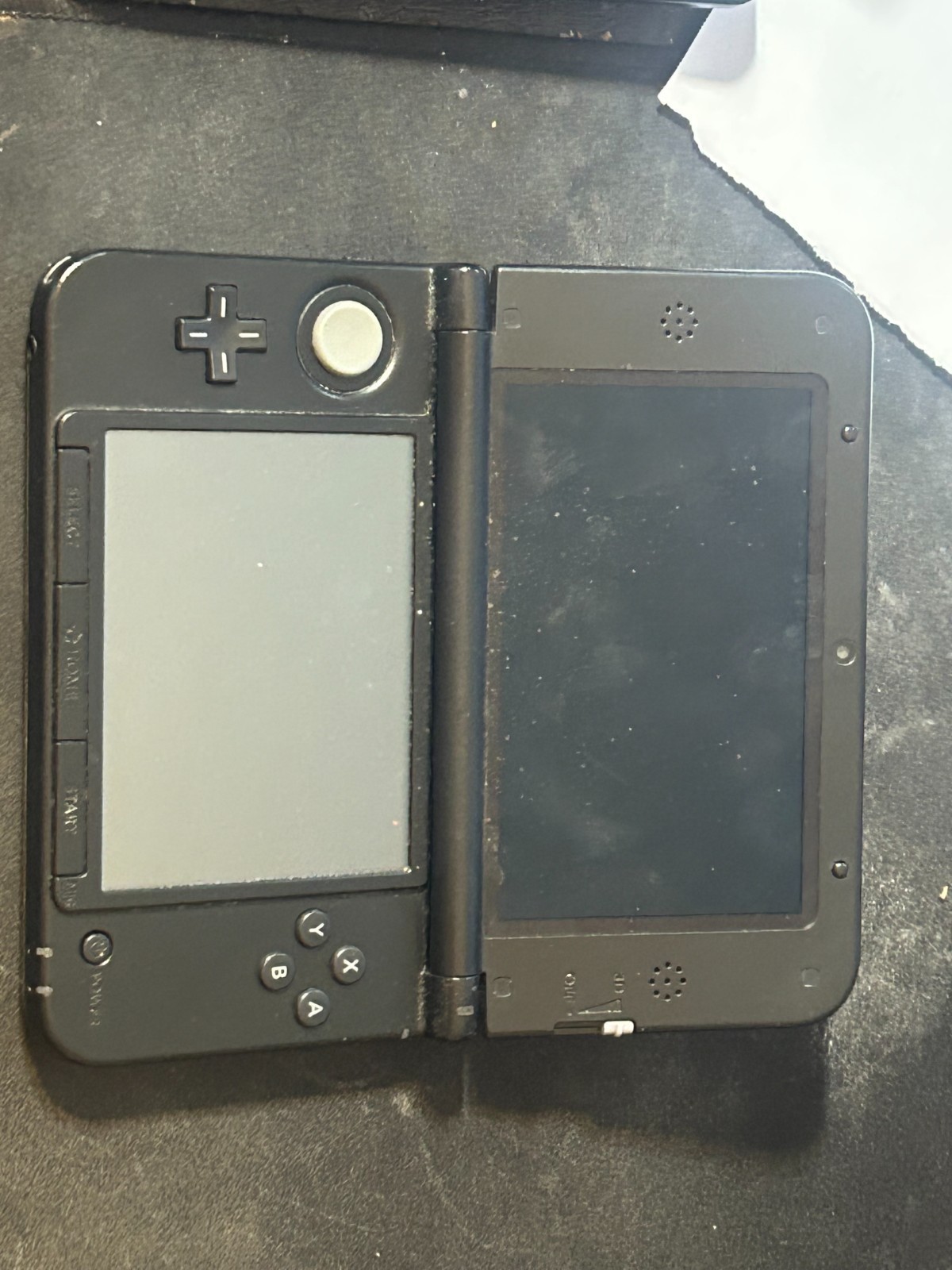 Nintendo 3DS XL Handheld System Blue With –Box– –Charger– -Manual–