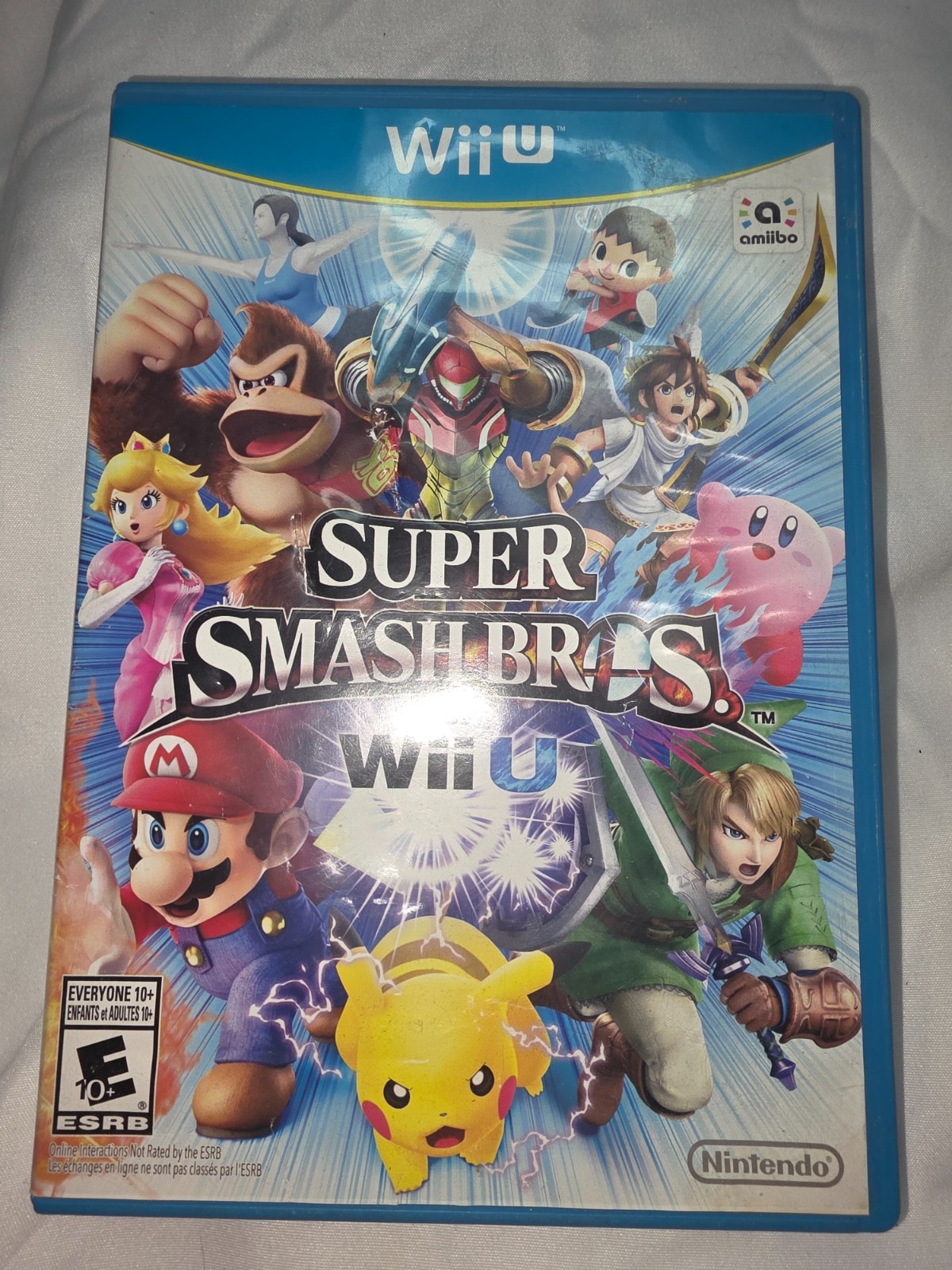 Nintendo Wii U 32GB Black Deluxe Console Bundle – 5 Games & Wii Fit Bundle -READ