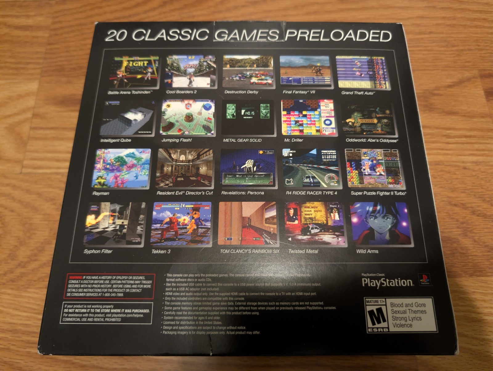 Sony PlayStation Classic Mini Console System Factory Sealed Brand New